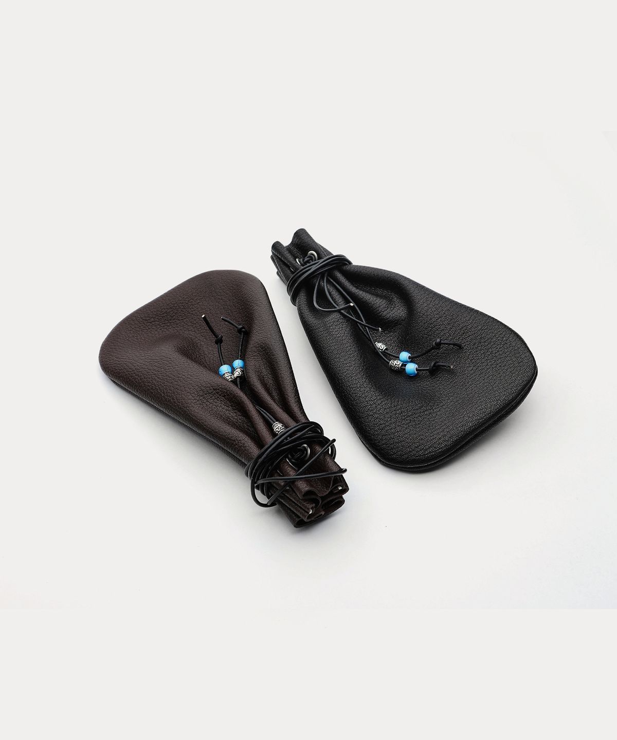 래쉬(LASH) Small Cross Pouch(lash x Qs leather)[Black]