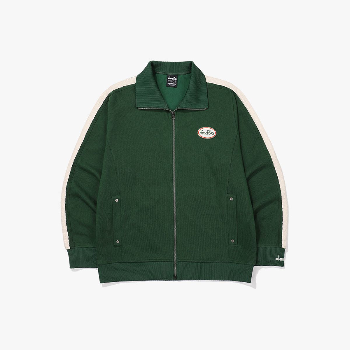 디아도라(diadora) 몬텔로 테이프 트레이닝 자켓 GREEN