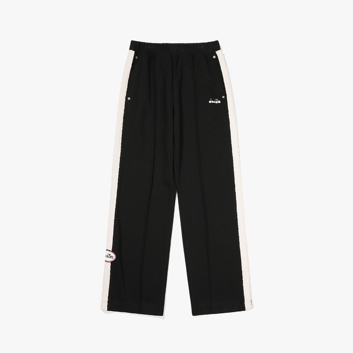 디아도라(diadora) 몬텔로 테이프 트레이닝 팬츠 BLACK