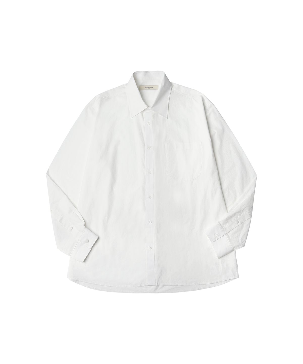 하프크라이즈 레이아웃(HALBKREIS LAYOUT) T20023 Dyeing color shirt_White