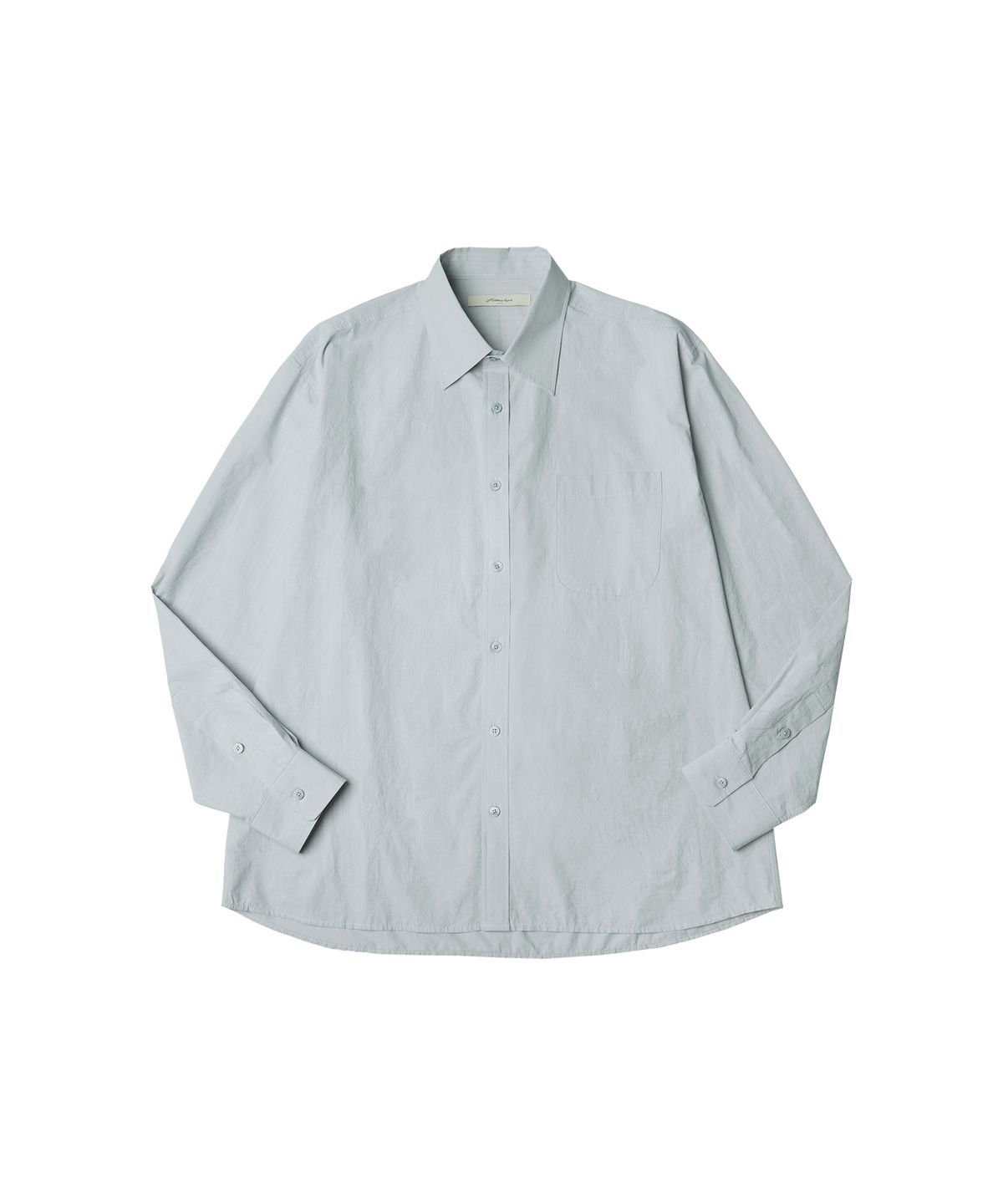 하프크라이즈 레이아웃(HALBKREIS LAYOUT) T20023 Dyeing color shirt_Gray