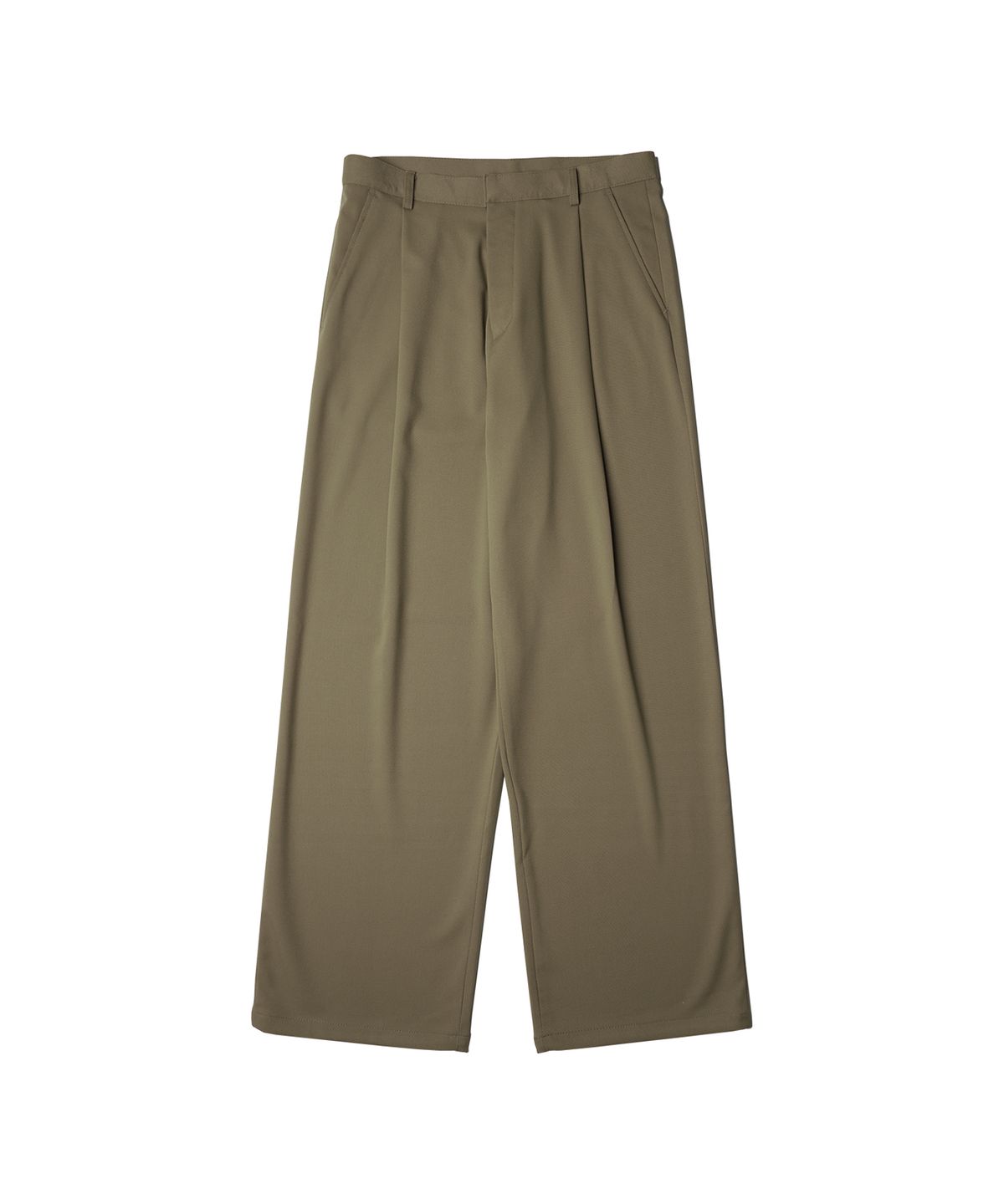 하프크라이즈 레이아웃(HALBKREIS LAYOUT) P10029 Wool wide slacks_Brown