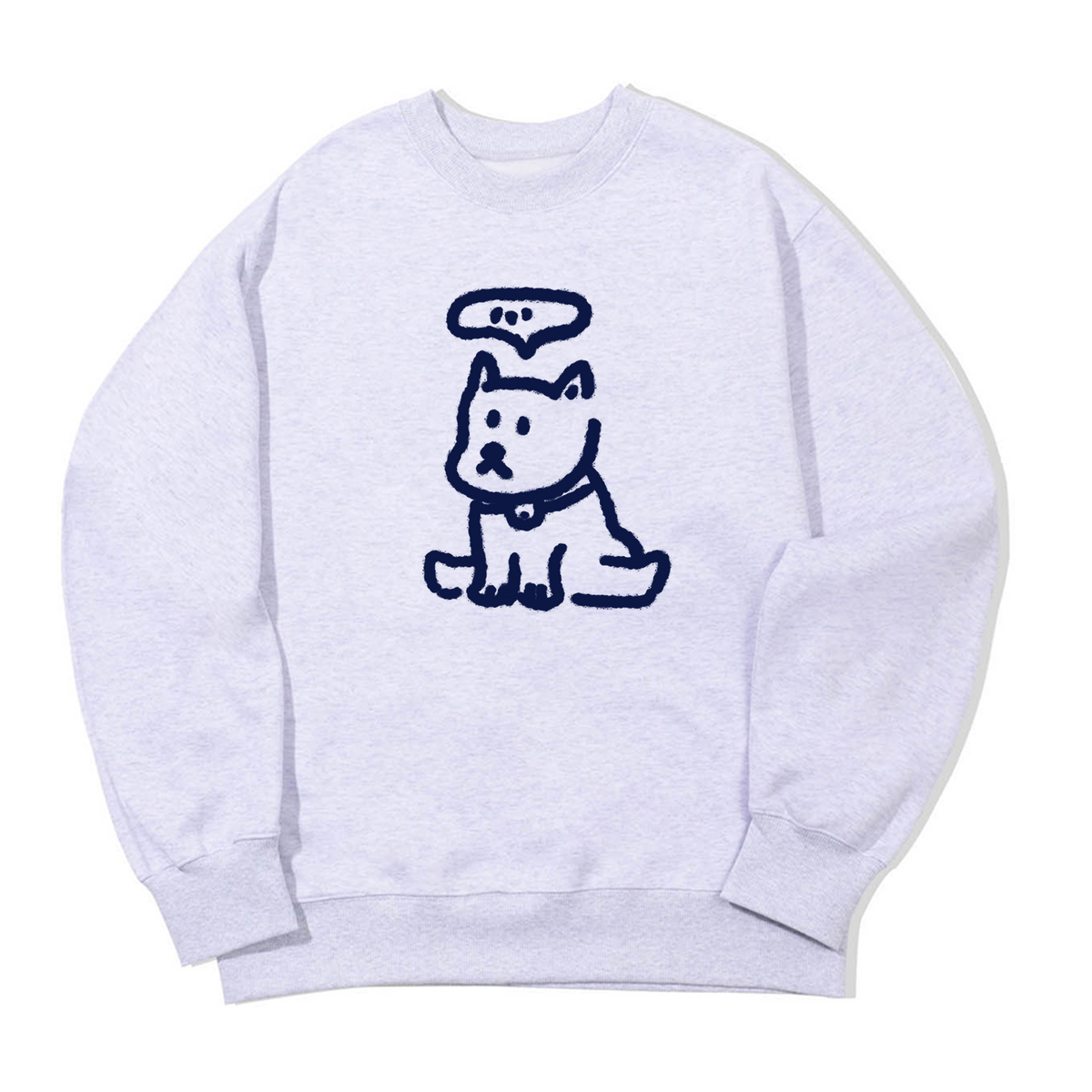 어썸어스(AWESOMEUS) (23FW)SPACING OUT DOG SWEAT SHIRTS_3 COLOR