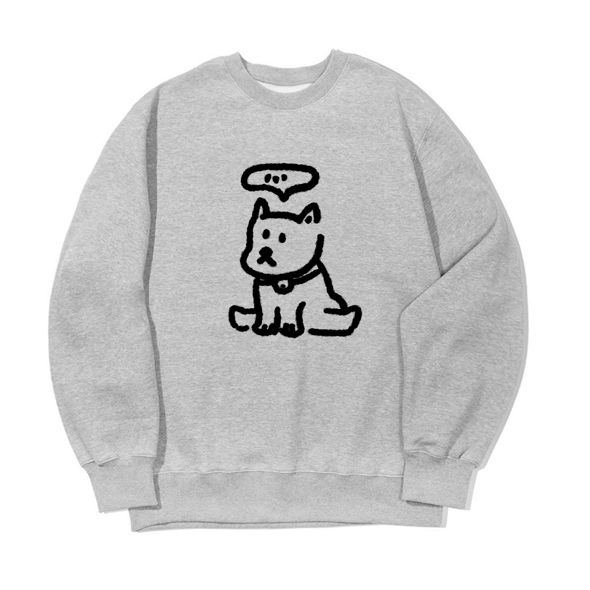 어썸어스(AWESOMEUS) (23FW)SPACING OUT DOG SWEAT SHIRTS_3 COLOR