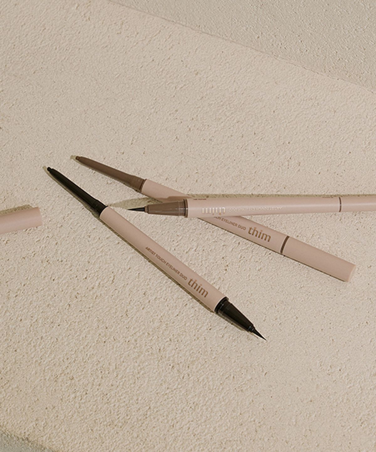 띰뷰티(THIM BEAUTY) 띰 아티스트 터치 아이라이너 듀오 [펜슬] 0.12g / [리퀴드] 0.22g (블랙/브라운)