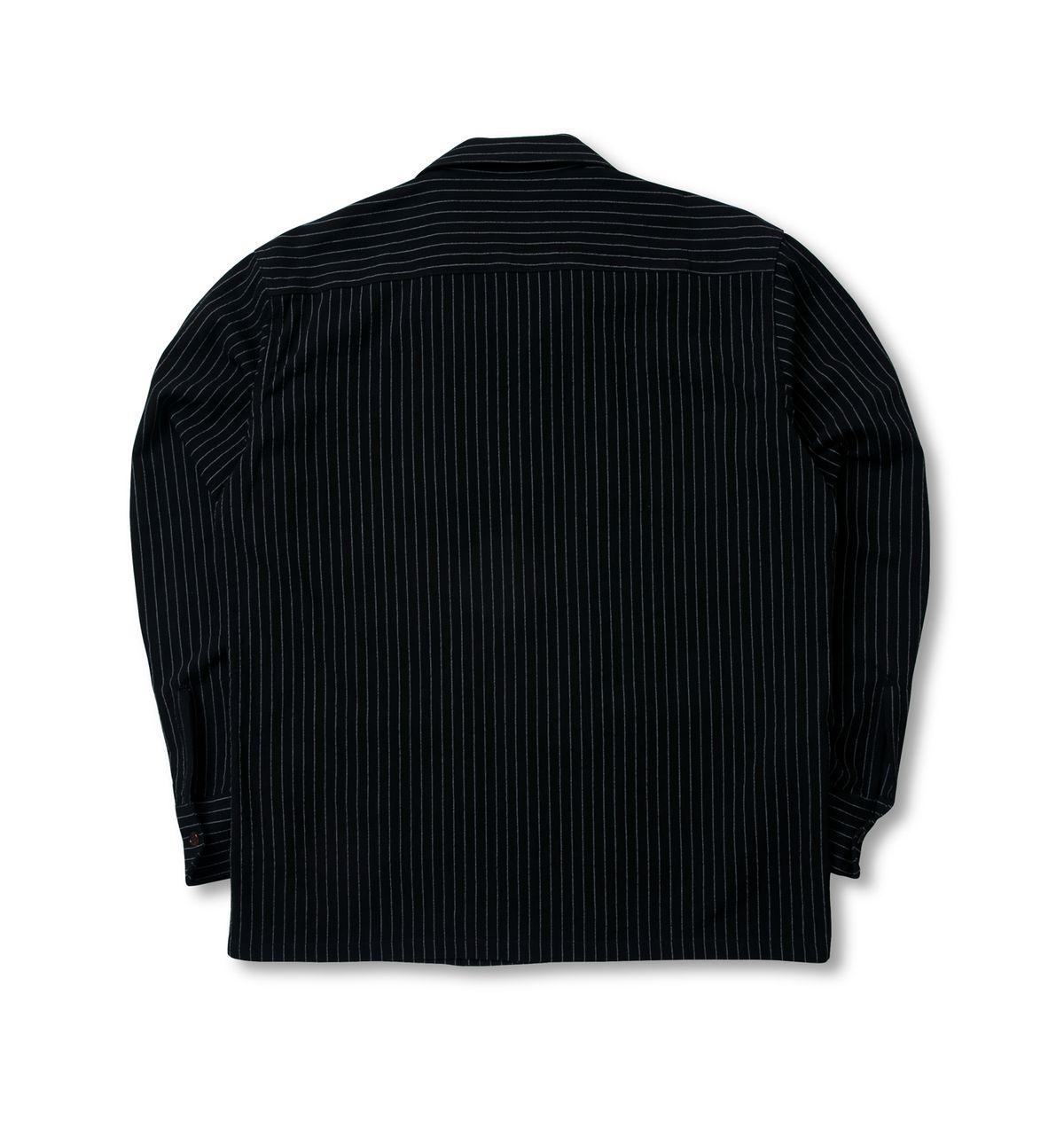 블랙피피(BLACKPP) BLACK PP Vertical Stripe Open Collar Shirts