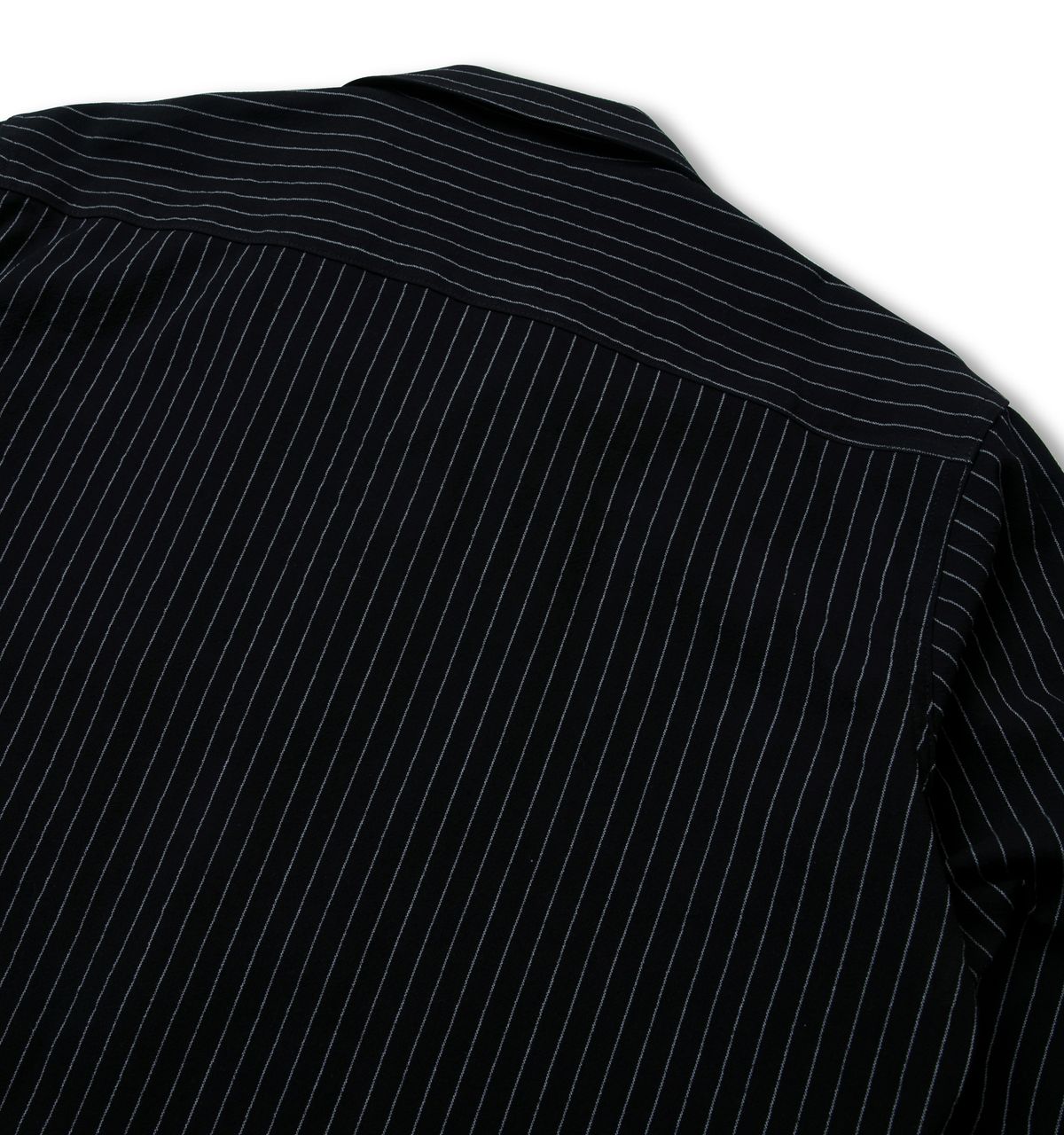 블랙피피(BLACKPP) BLACK PP Vertical Stripe Open Collar Shirts
