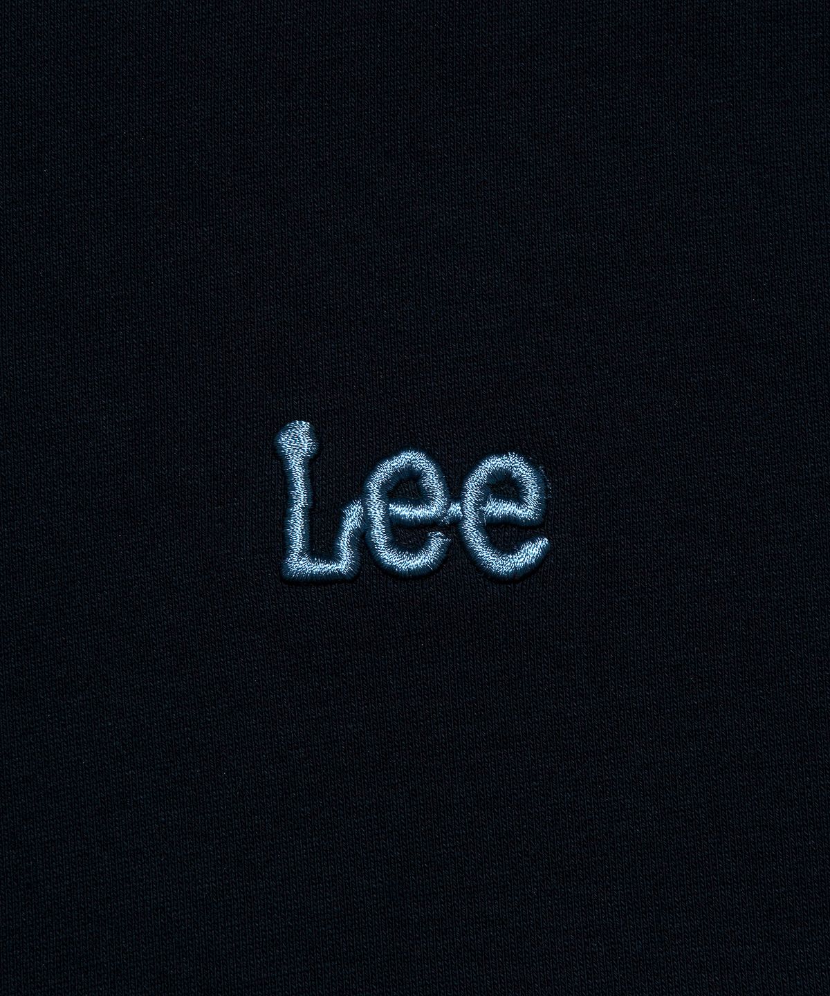 리(LEE) 컬러 블록 맨투맨 네이비