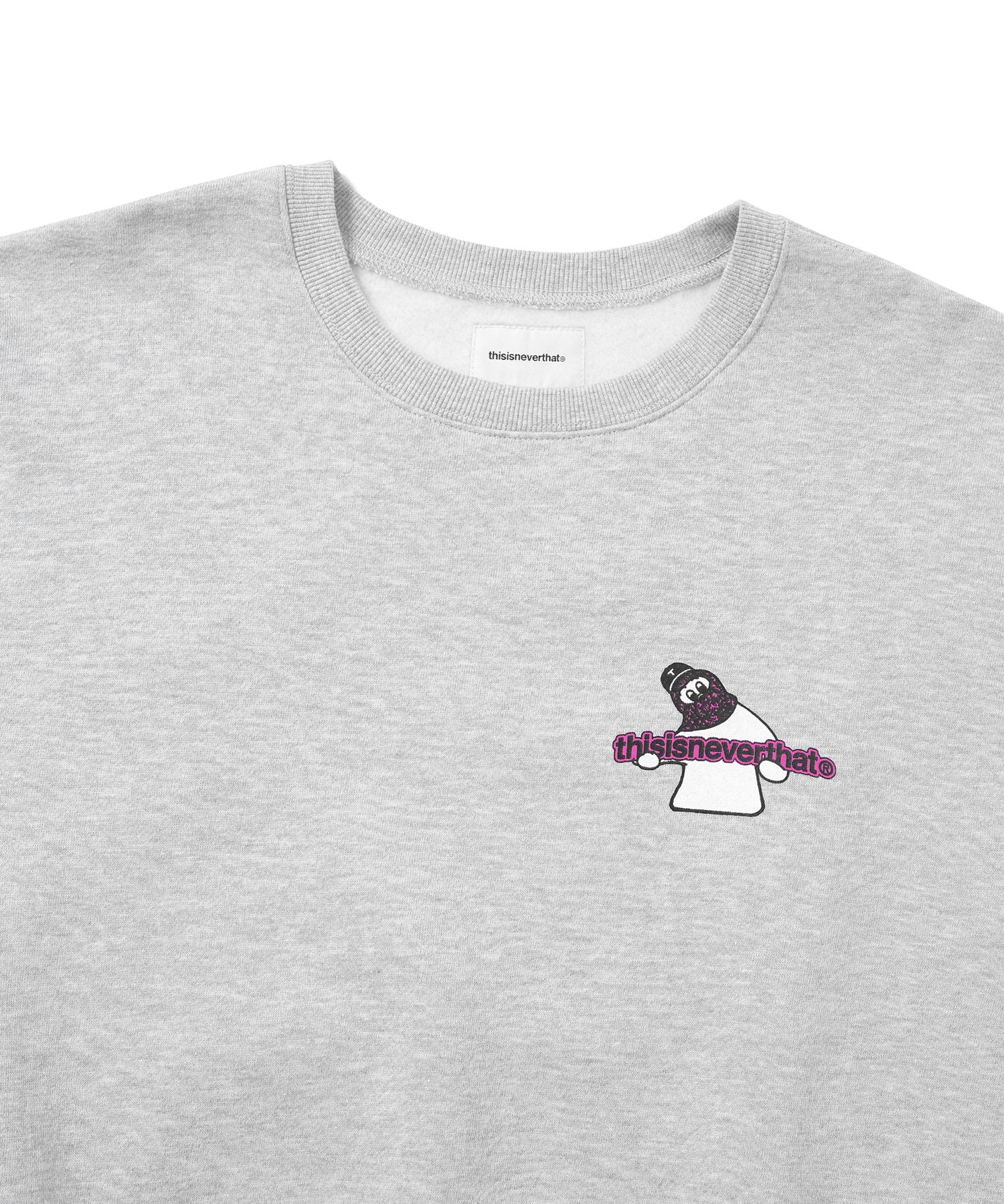 【THISISNEVERTHAT】TNT SN ミスタースウェットシャツ MELANGE MUSINSA公式 | thisisneverthat® TNT SN Mister Sweatshirt