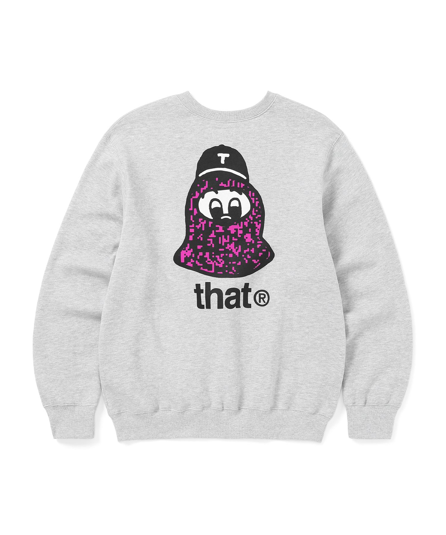 【THISISNEVERTHAT】TNT SN ミスタースウェットシャツ MELANGE MUSINSA公式 | thisisneverthat® TNT SN Mister Sweatshirt