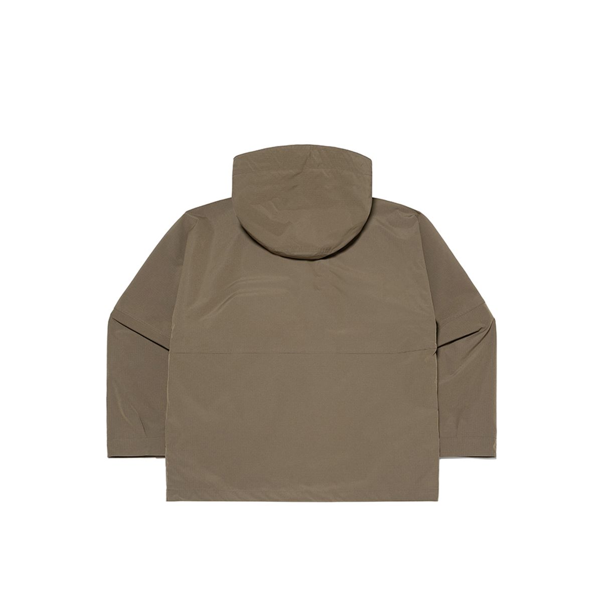 코닥(KODAK) 에센셜 로고와펜 후드 아노락 BROWN