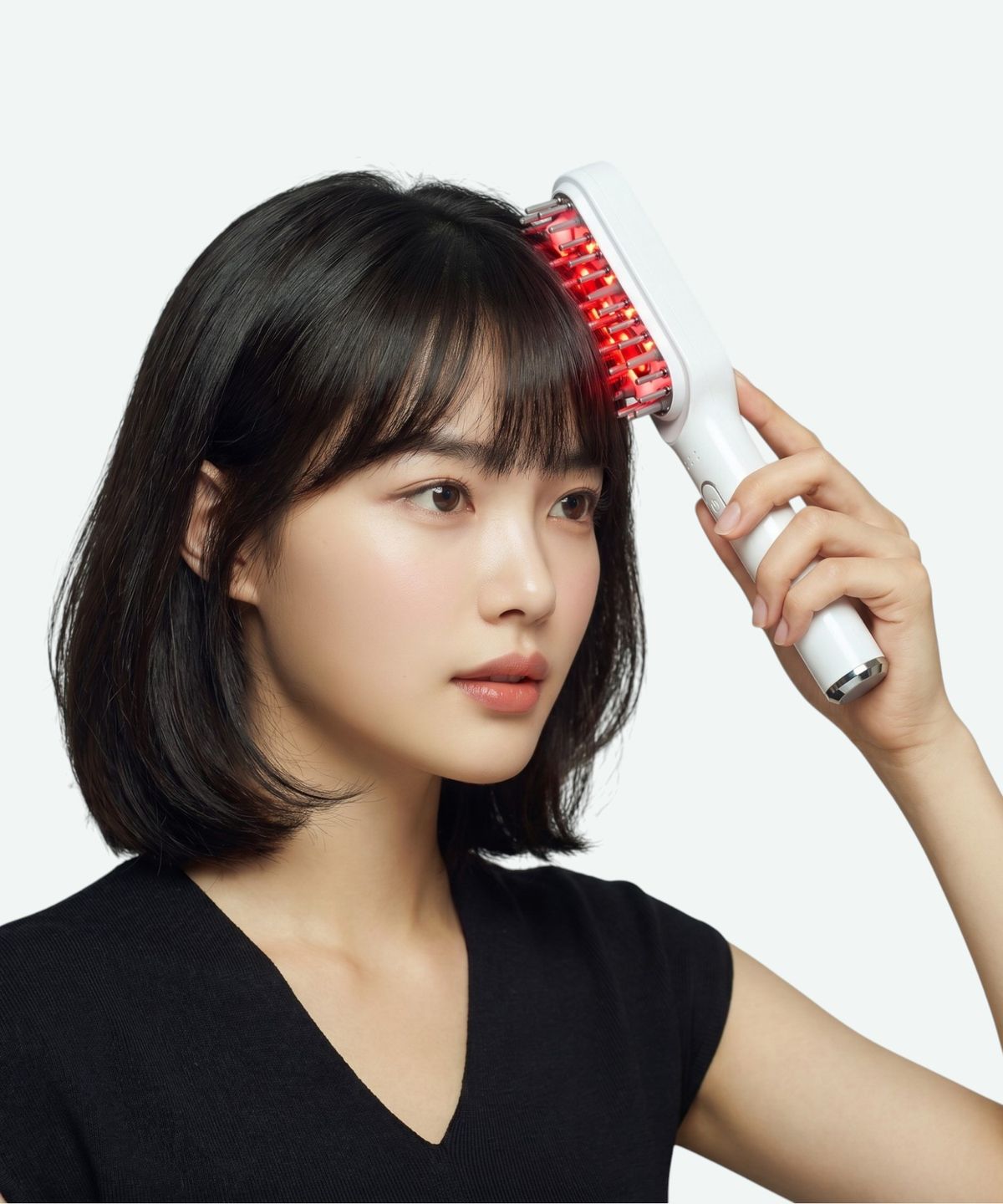 펄케어(PEARLCARE) 두피 마사지기 관리기 브러쉬 고주파 EMS 헤어갈바닉 뷰티 디바이스