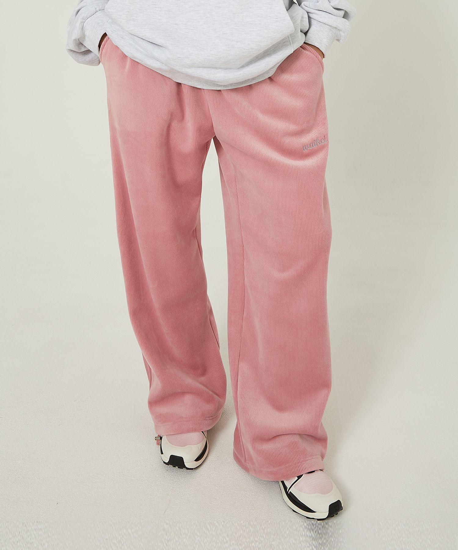 ☆送料・関税込☆Wai Kei★Double corduroy banding pants★ MUSINSA | WAI KEI Double Corduroy Banding Pants Pink