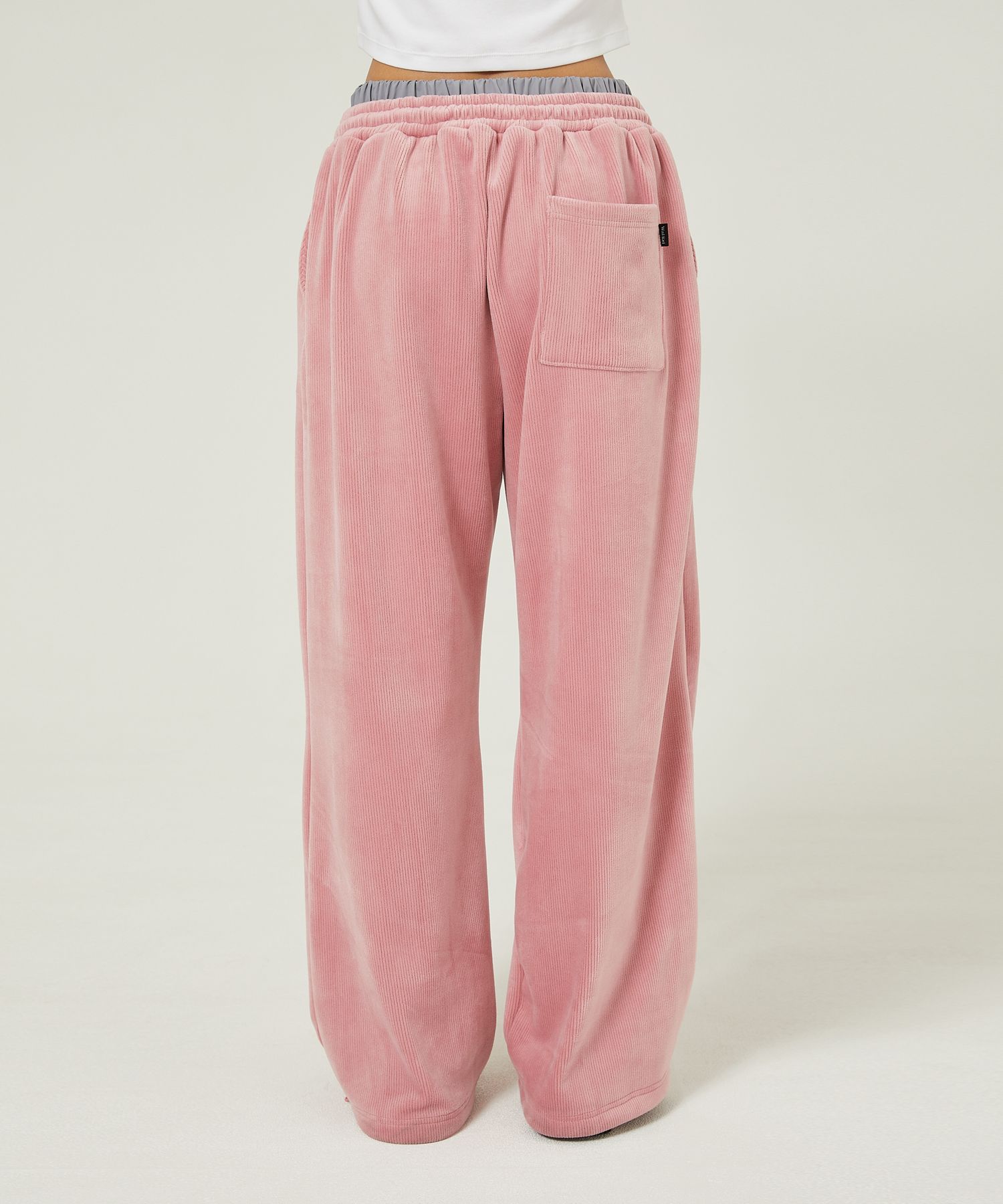 さらに100円引き◆WAI KEI◆Double corduroy banding pants MUSINSA | WAI KEI Double Corduroy Banding Pants Pink