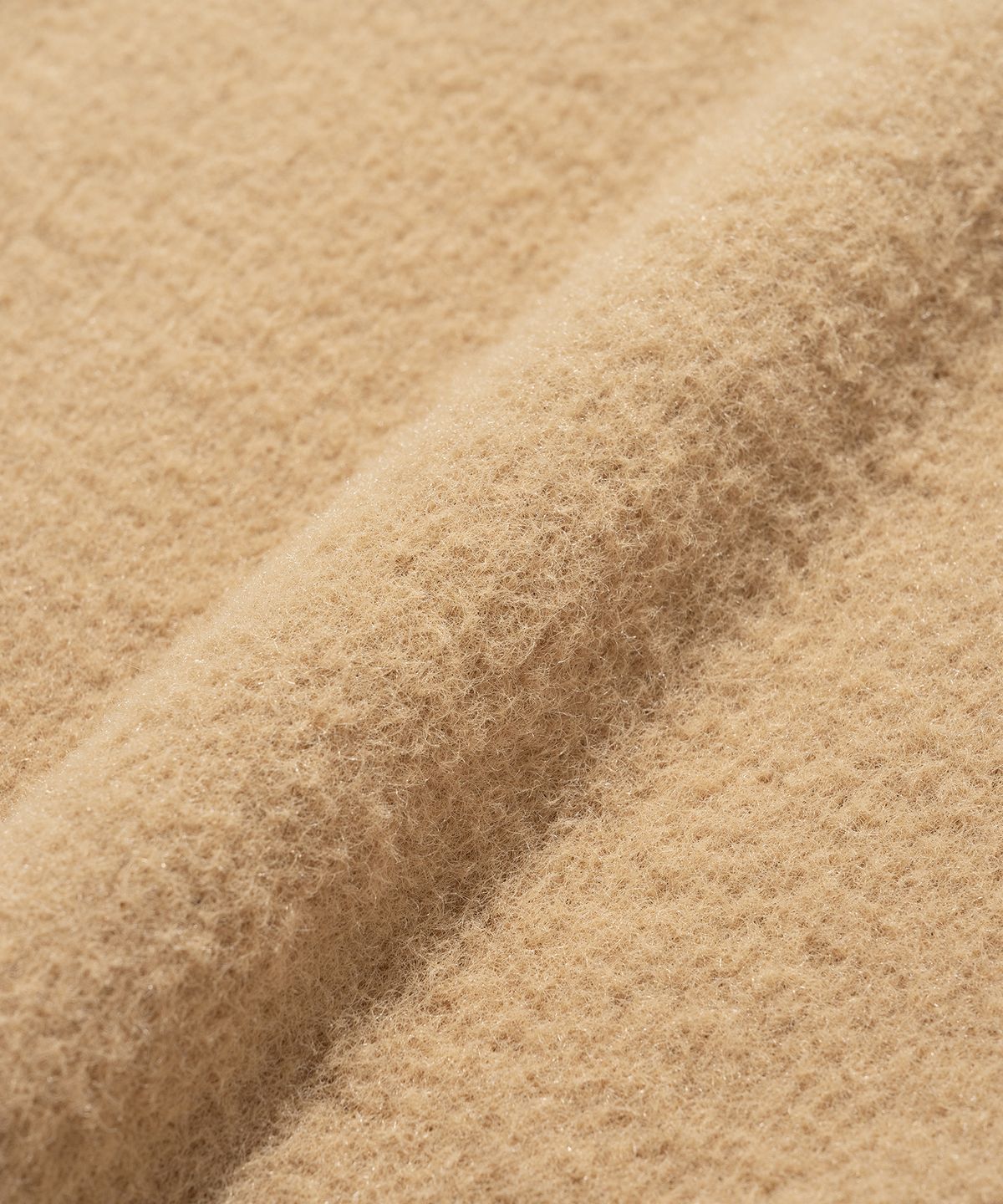 니티드(KNITTED) 슬리브 케이블 투톤 니트 IVORY/BEIGE