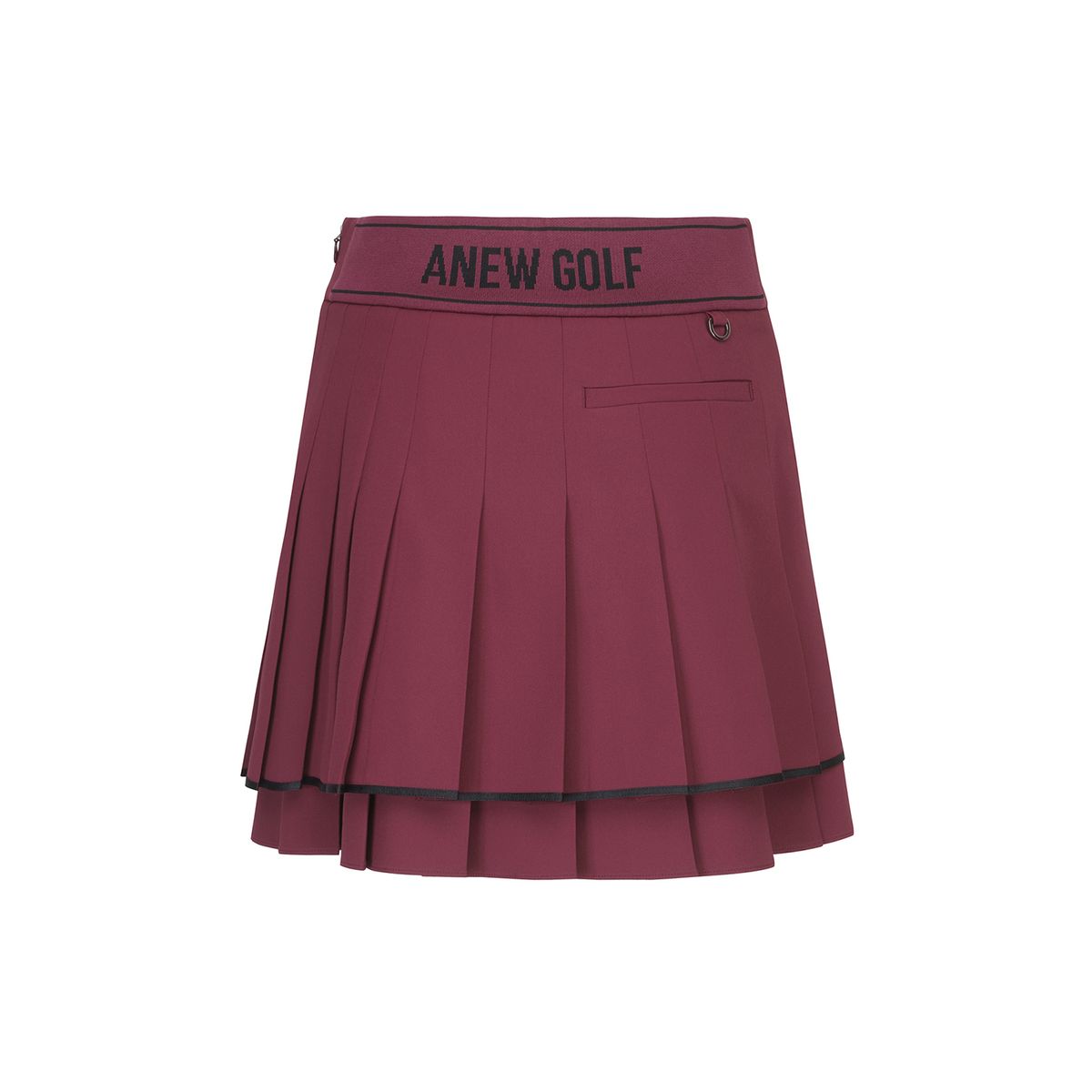 어뉴골프(ANEW GOLF) W LOGO BAND DOUBLE PLEATS SQ_WI