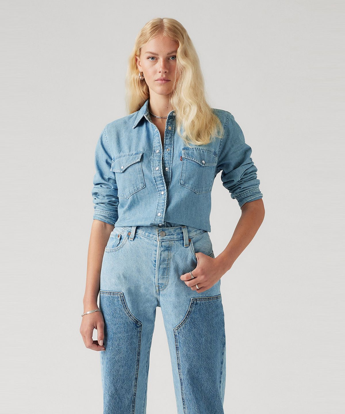 리바이스(LEVI'S) 아이코닉 웨스턴 셔츠 16786-0018