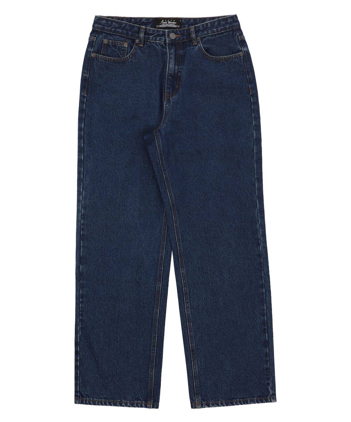 필드워커(FIELDWORKER) BIO STONE WIDE WARM DENIM [BLUE]