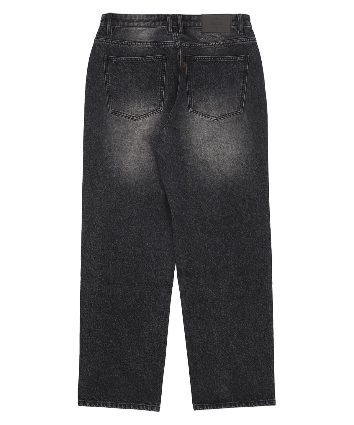 필드워커(FIELDWORKER) CAT BRUSH SEMI WIDE WARM DENIM [BLACK]