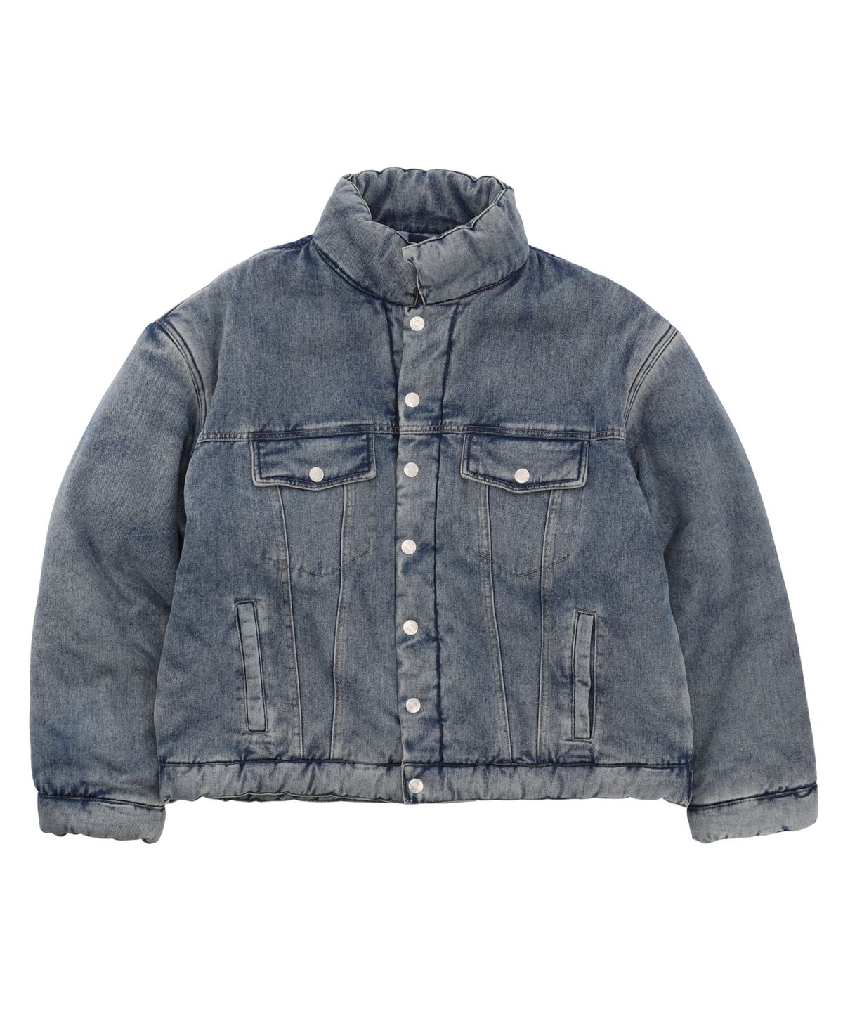필드워커(FIELDWORKER) PADDED DENIM JUMPER [BLUE]