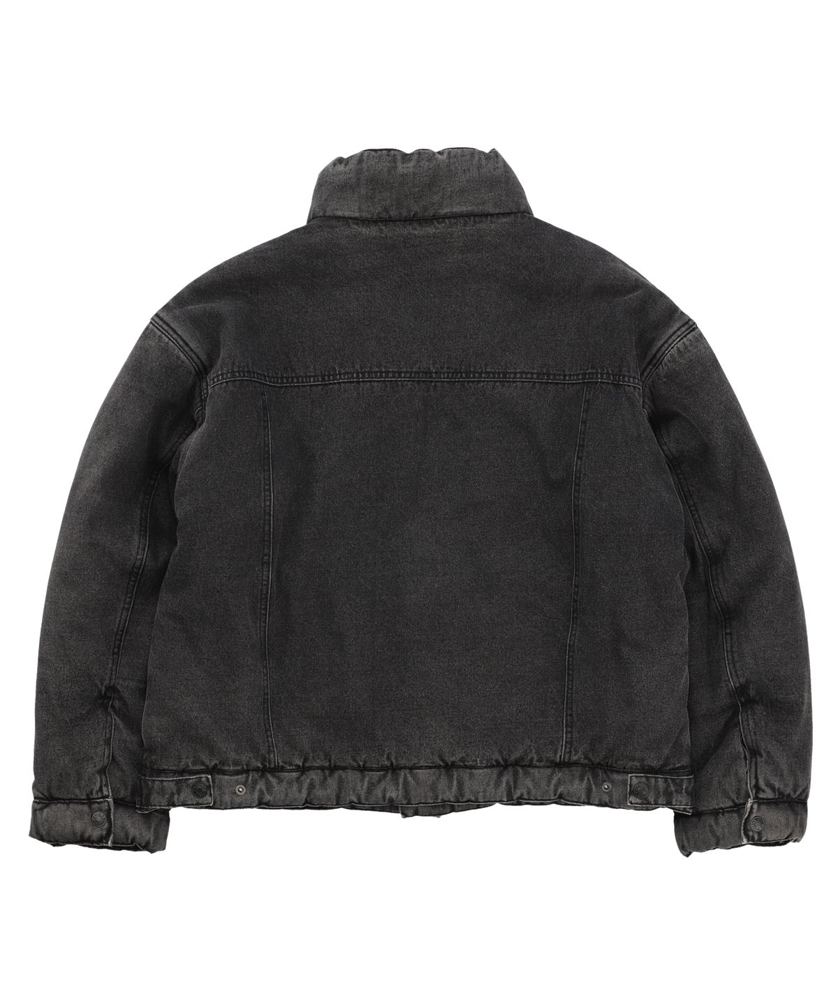 필드워커(FIELDWORKER) PADDED DENIM JUMPER [BLACK]