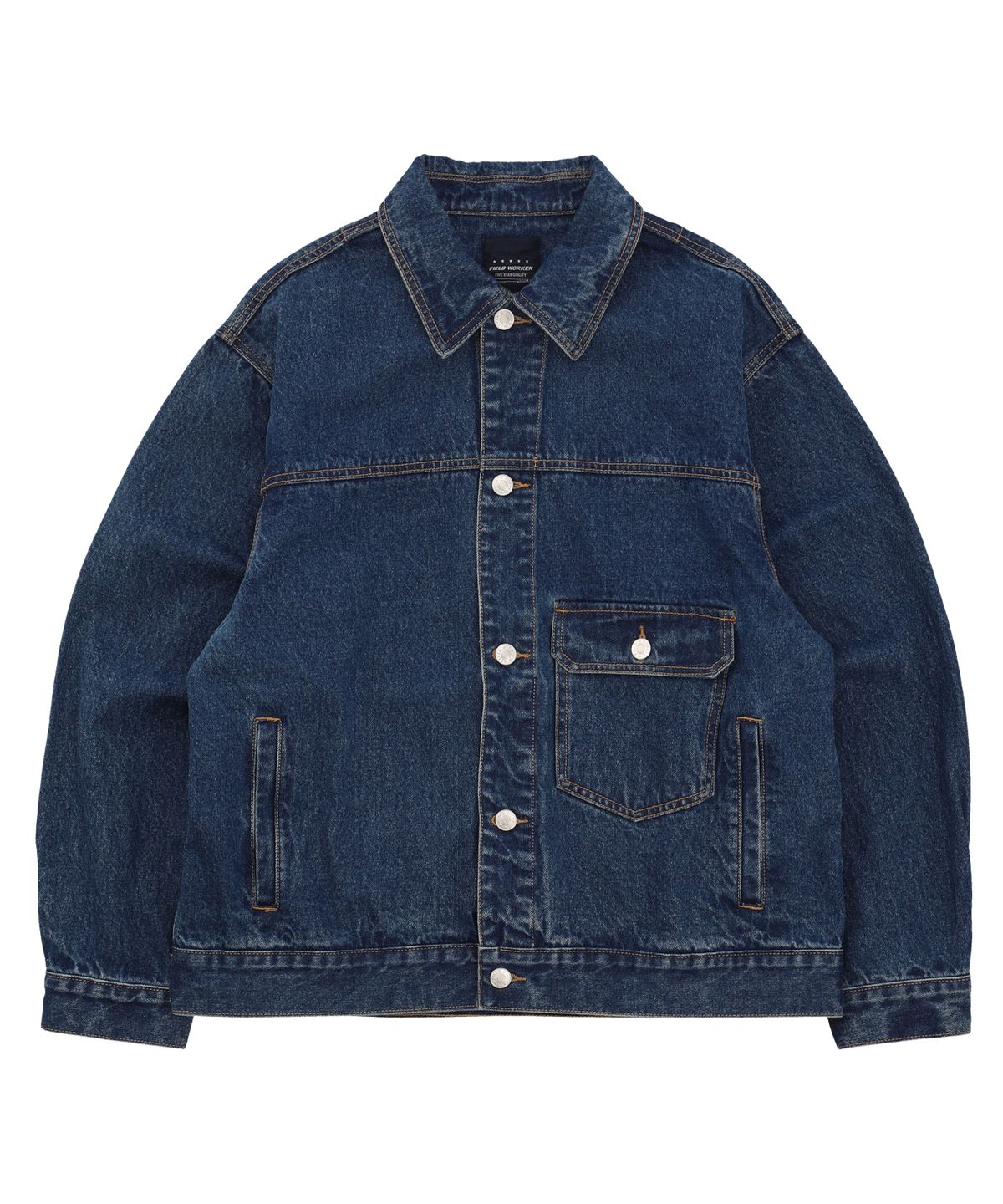 필드워커(FIELDWORKER) DENIM TRUCKER JACKET [BLUE]