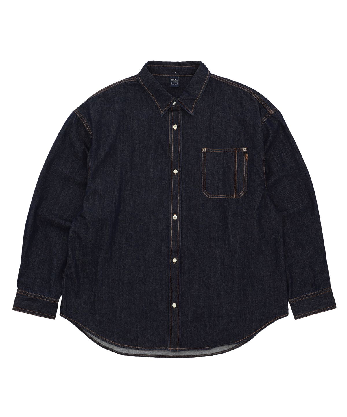 필드워커(FIELDWORKER) OVERFIT DENIM SHIRTS [INDIGO BLUE]