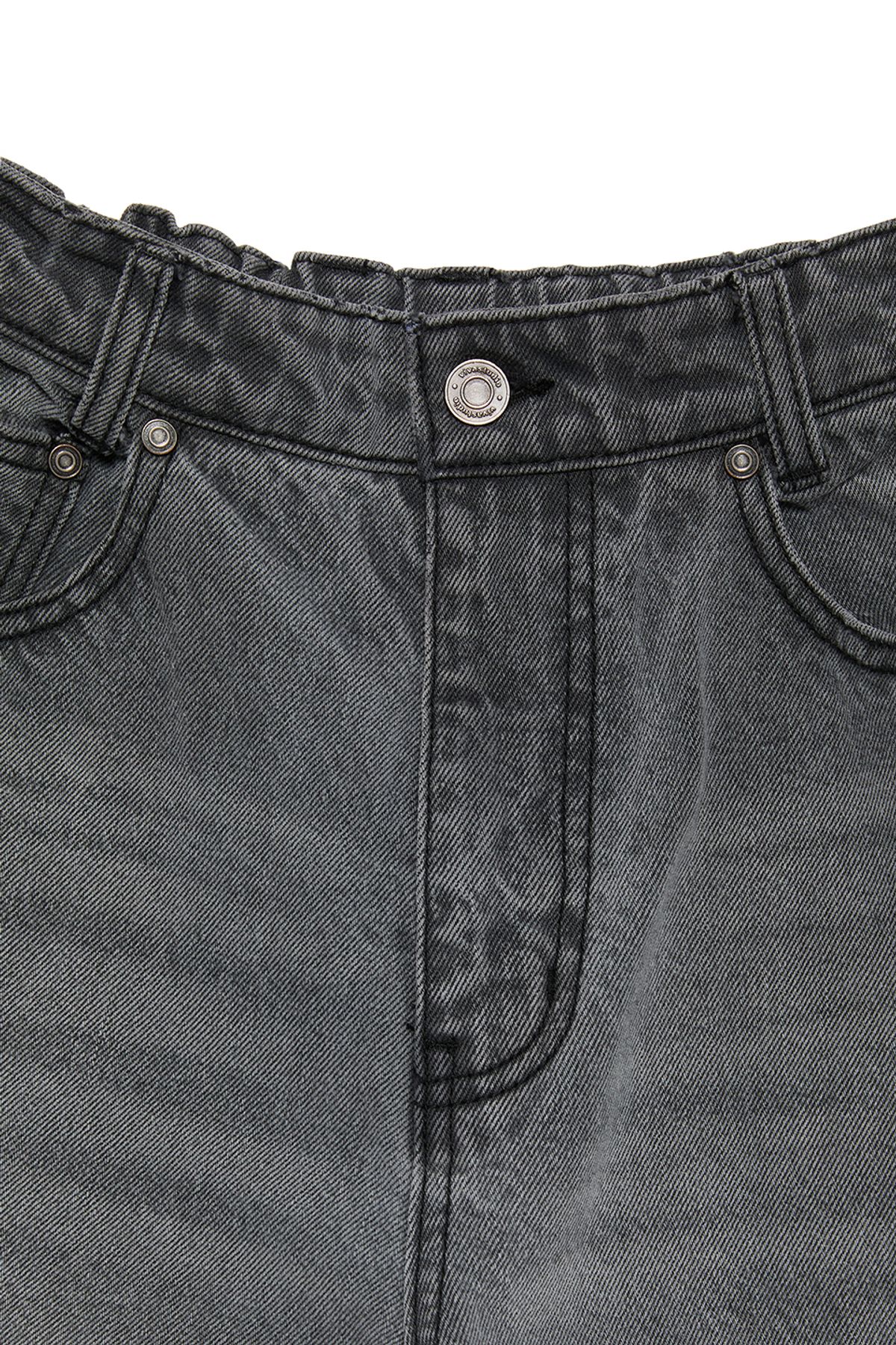 비바스튜디오(VIVASTUDIO) WIDE CARGO DENIM PANTS [GRAY]