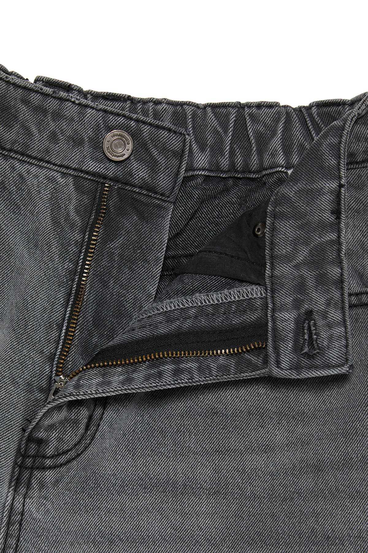 비바스튜디오(VIVASTUDIO) WIDE CARGO DENIM PANTS [GRAY]