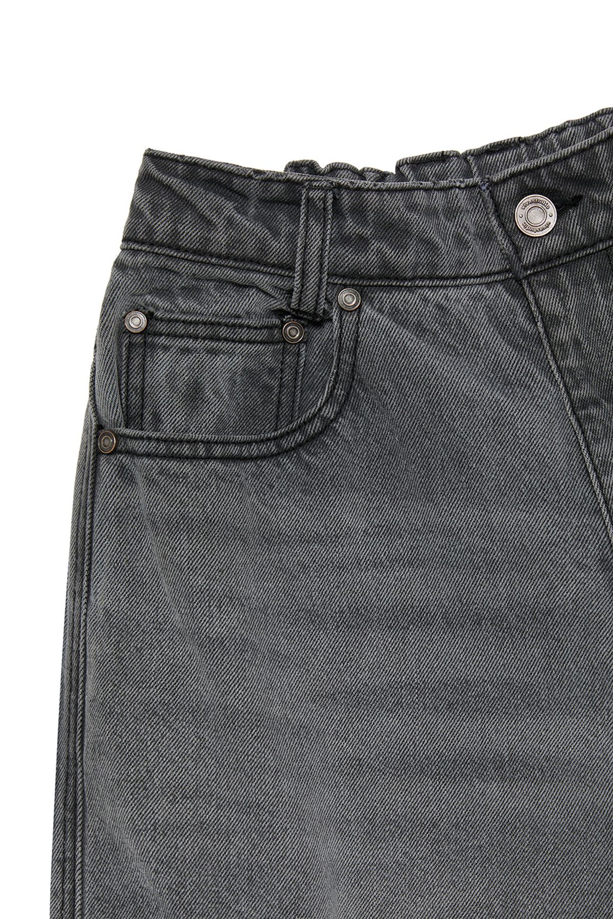비바스튜디오(VIVASTUDIO) WIDE CARGO DENIM PANTS [GRAY]