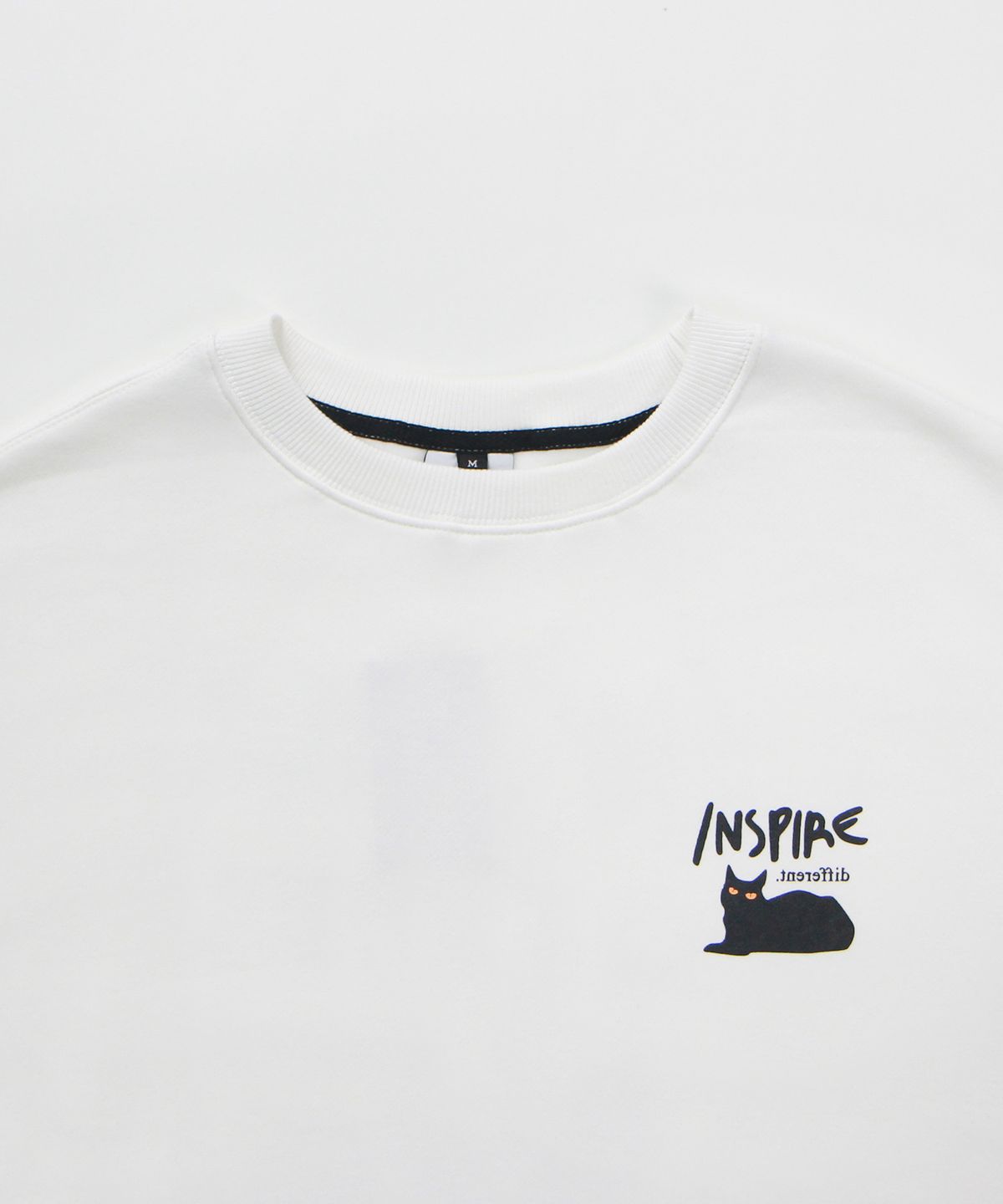 앱놀머씽(ABNORMALTHING) INSPIRE23 CREWNECK (WHITE)