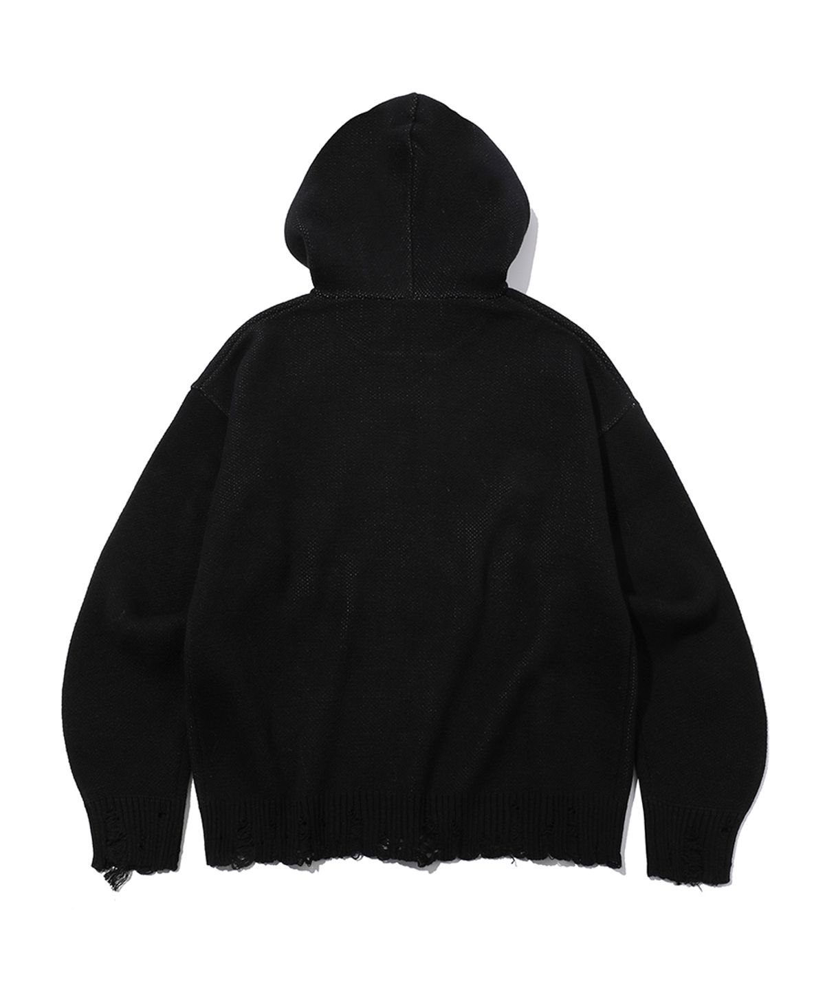 메인부스(MAINBOOTH) Starfish Hood Zip-up Sweater(BLACK)