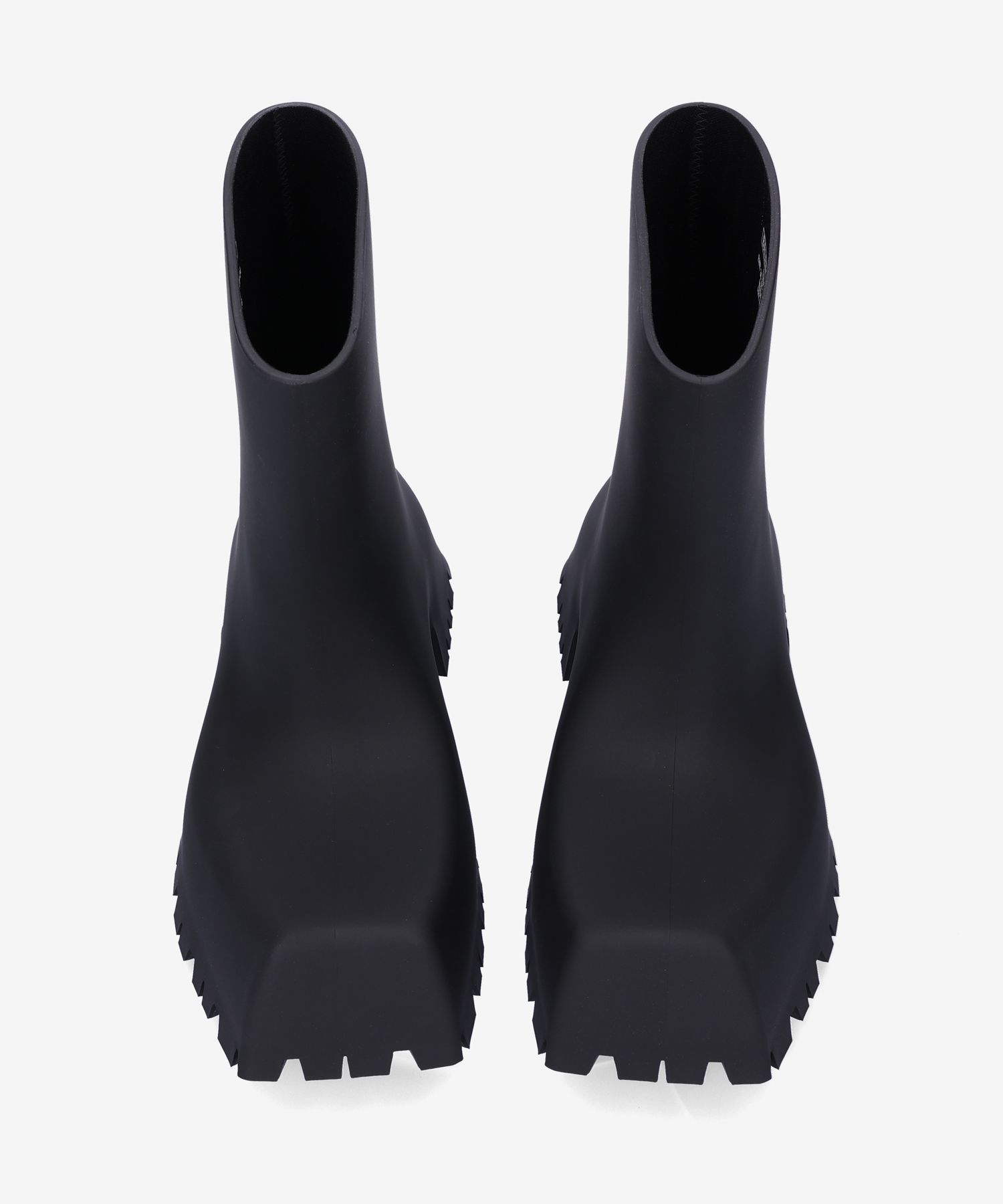 良品　バレンシアガ トゥルーパー　ラバー　ブーツ　ブラック　黒　長靴 MUSINSA公式 | BALENCIAGA トゥルーパーラバーブーツ - ブラック