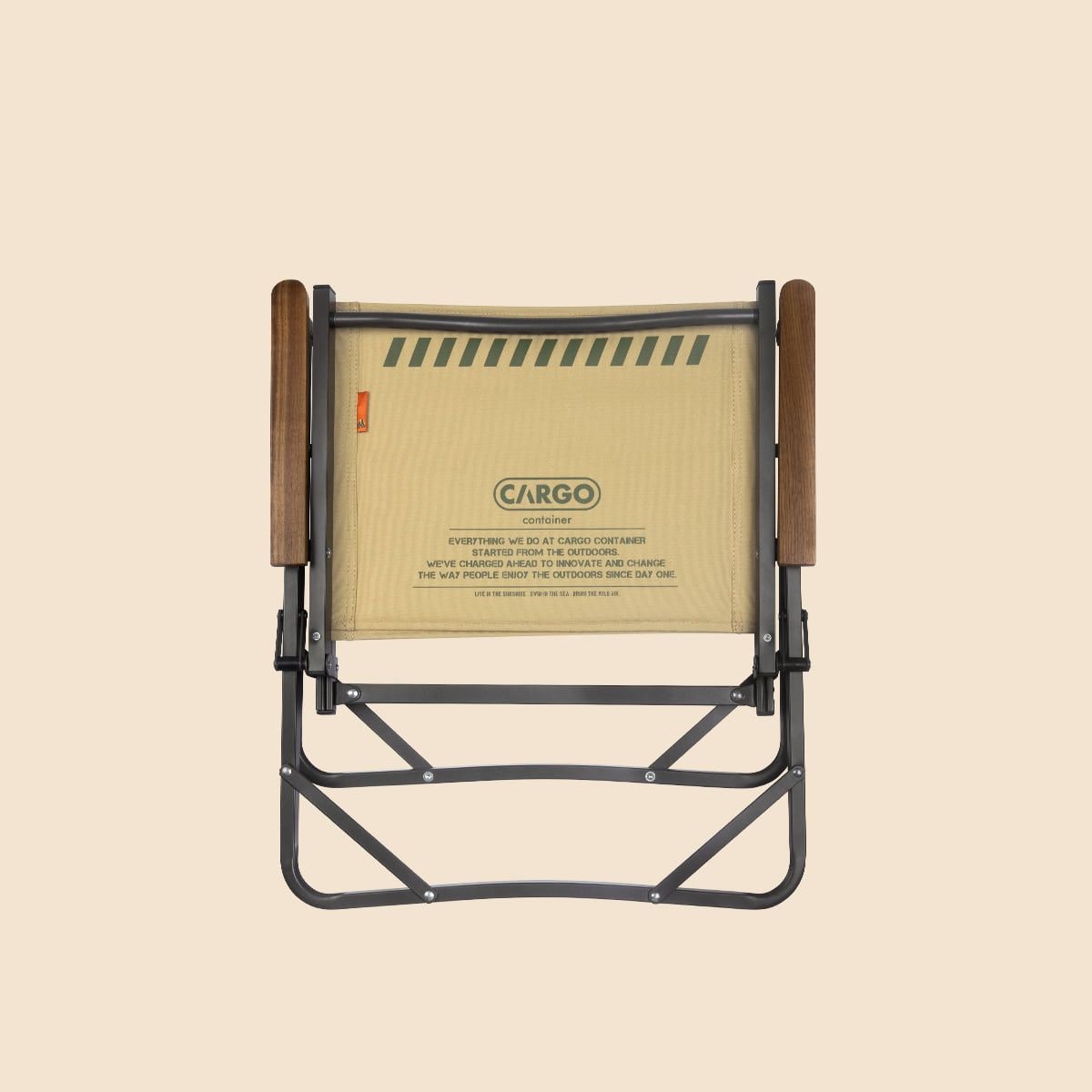카고 컨테이너(CARGO CONTAINER) 코지 폴딩체어 M 2ea + 와이드 BBQ 체어 2ea(카키,베이지,블랙,그레이)