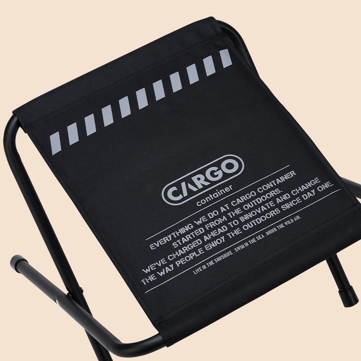 카고 컨테이너(CARGO CONTAINER) 코지 폴딩체어 M 2ea + 와이드 BBQ 체어 2ea(카키,베이지,블랙,그레이)