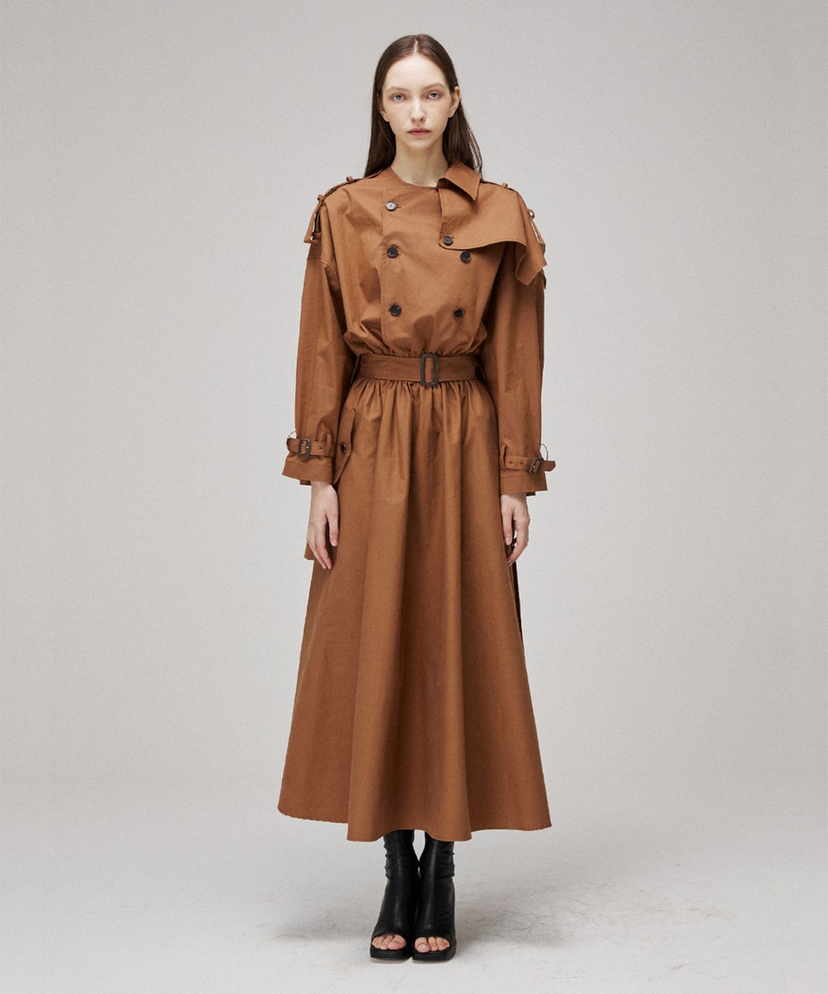 므아므(MMAM) Signature trench coat dress