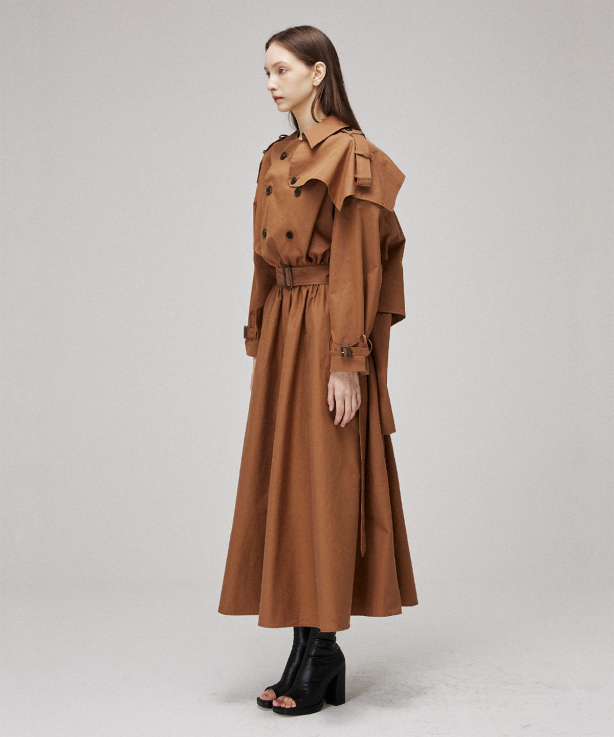 므아므(MMAM) Signature trench coat dress