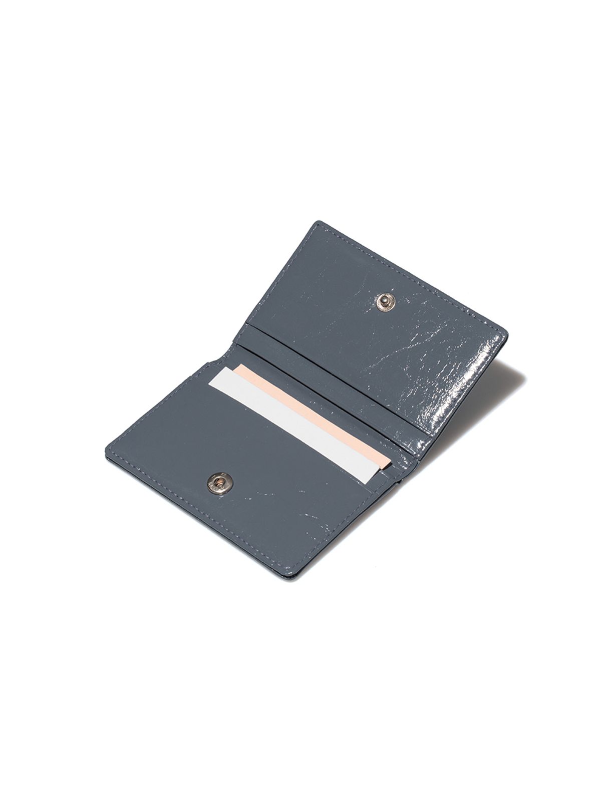 페넥(FENNEC) CRINKLE SOFT CARD CASE - DARK GREY