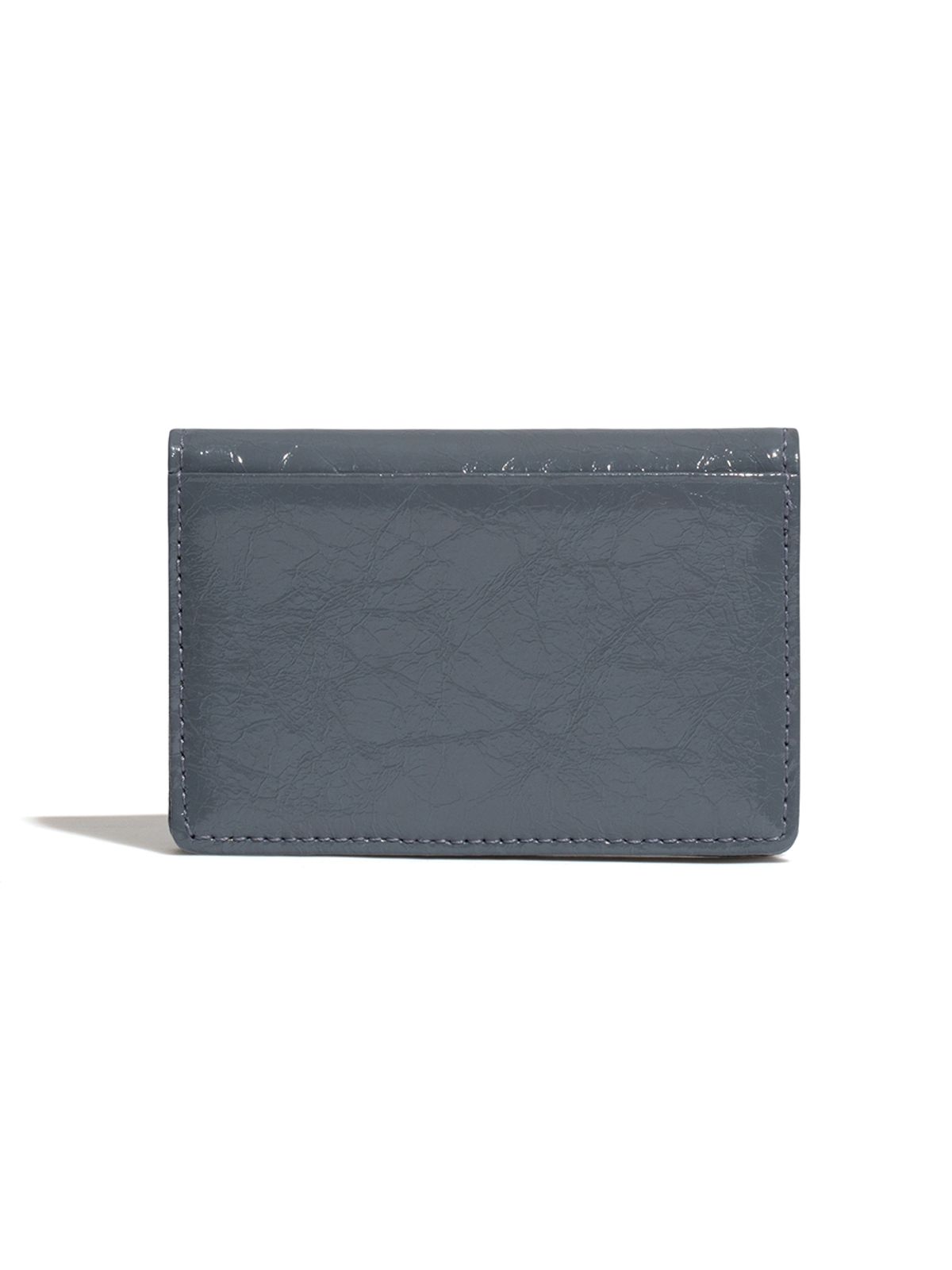 페넥(FENNEC) CRINKLE SOFT CARD CASE - DARK GREY