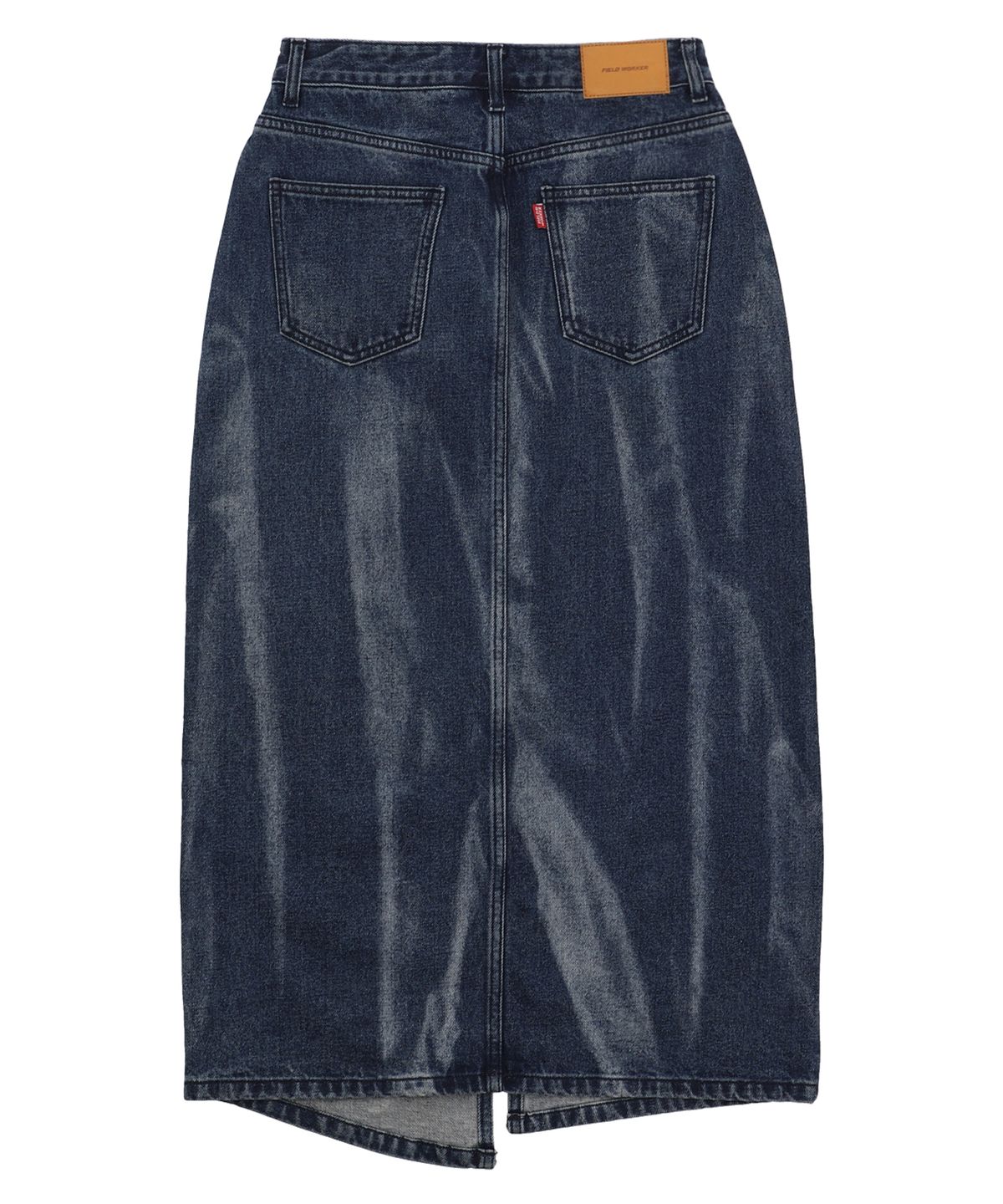 필드워커(FIELDWORKER) POINT BRUSH LONG SKIRT [BLUE]