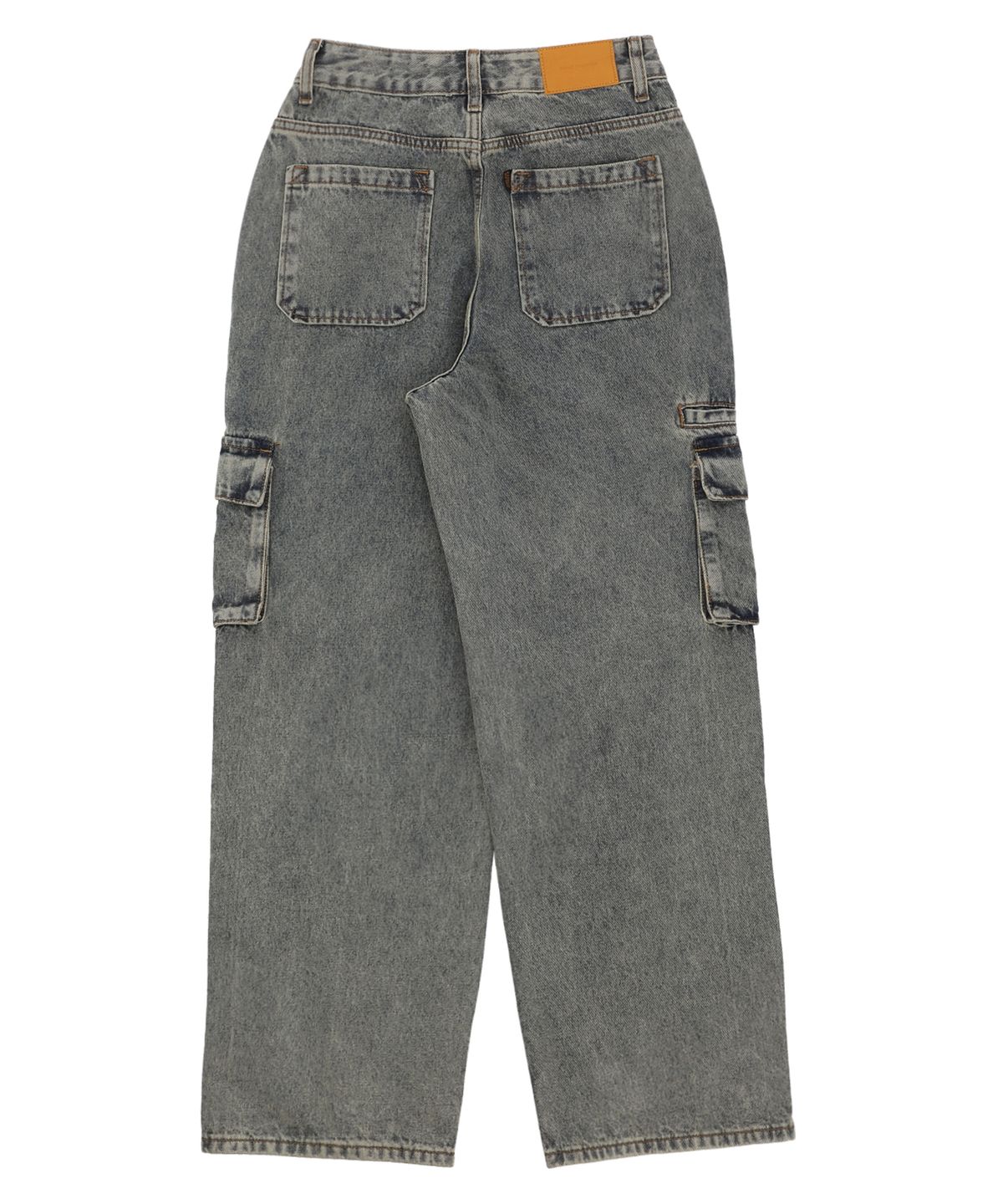 필드워커(FIELDWORKER) TINT WSHD CARGO WIDE DENIM [BLUE]