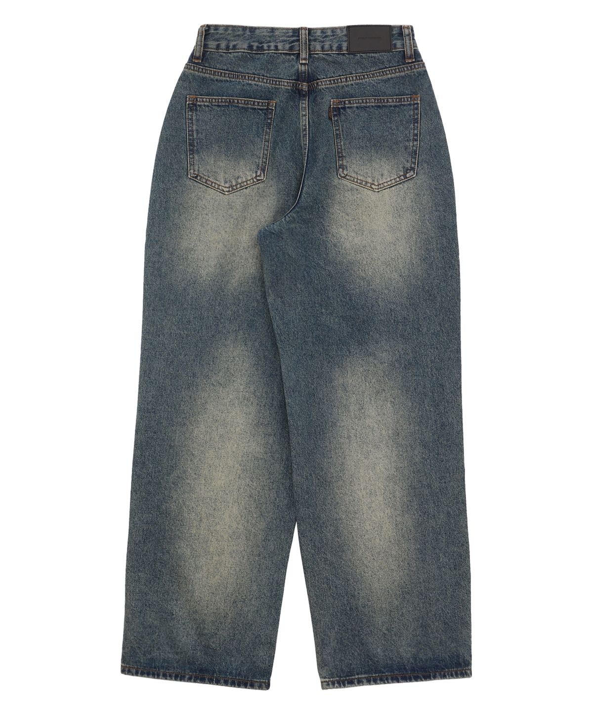 필드워커(FIELDWORKER) POINT BRUSH WIDE DENIM [BLUE]