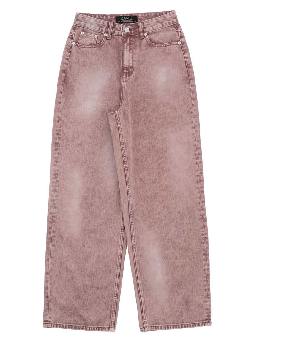 필드워커(FIELDWORKER) DYEING WIDE DENIM [PINK]