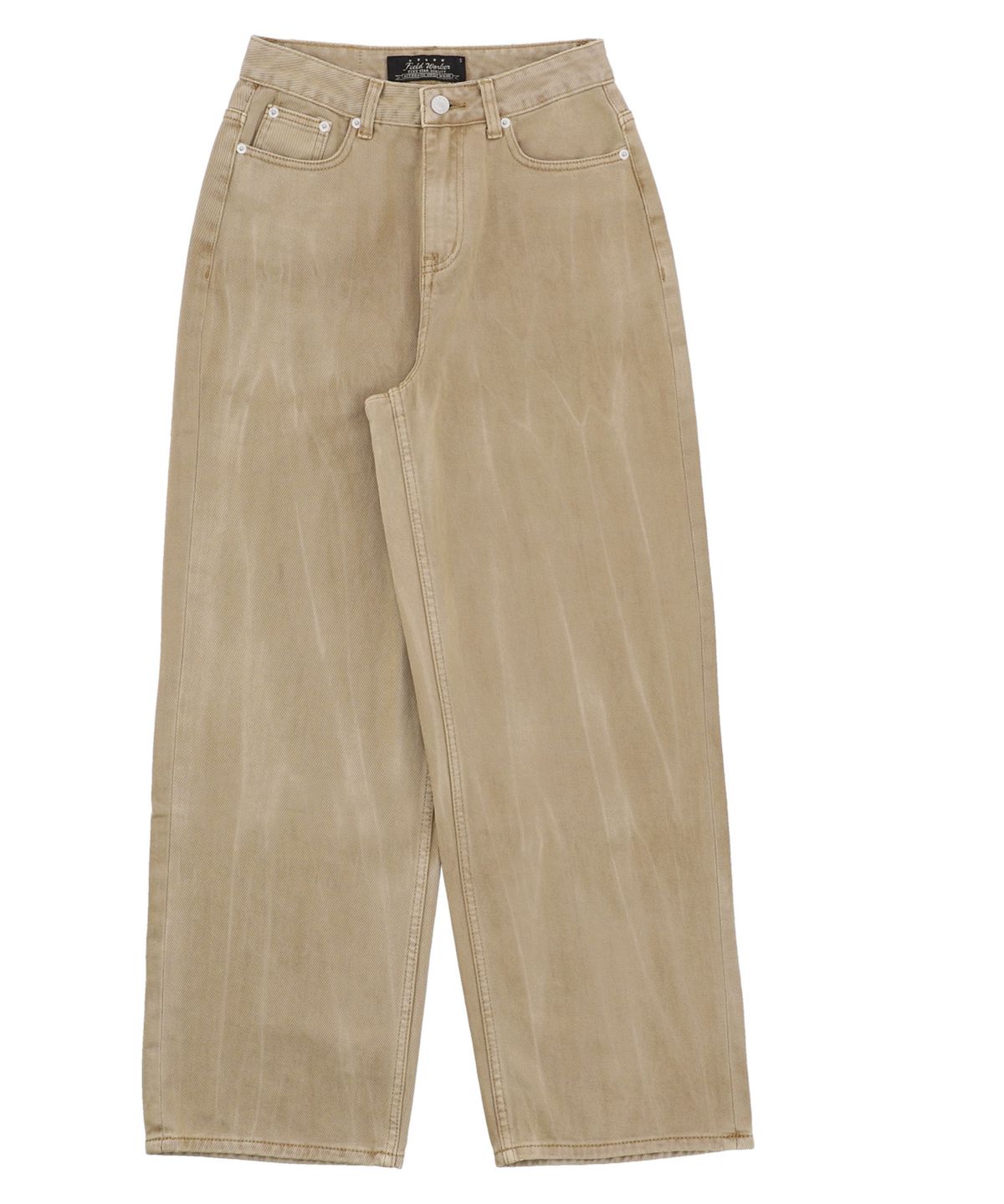 필드워커(FIELDWORKER) DYEING WIDE DENIM [BEIGE]