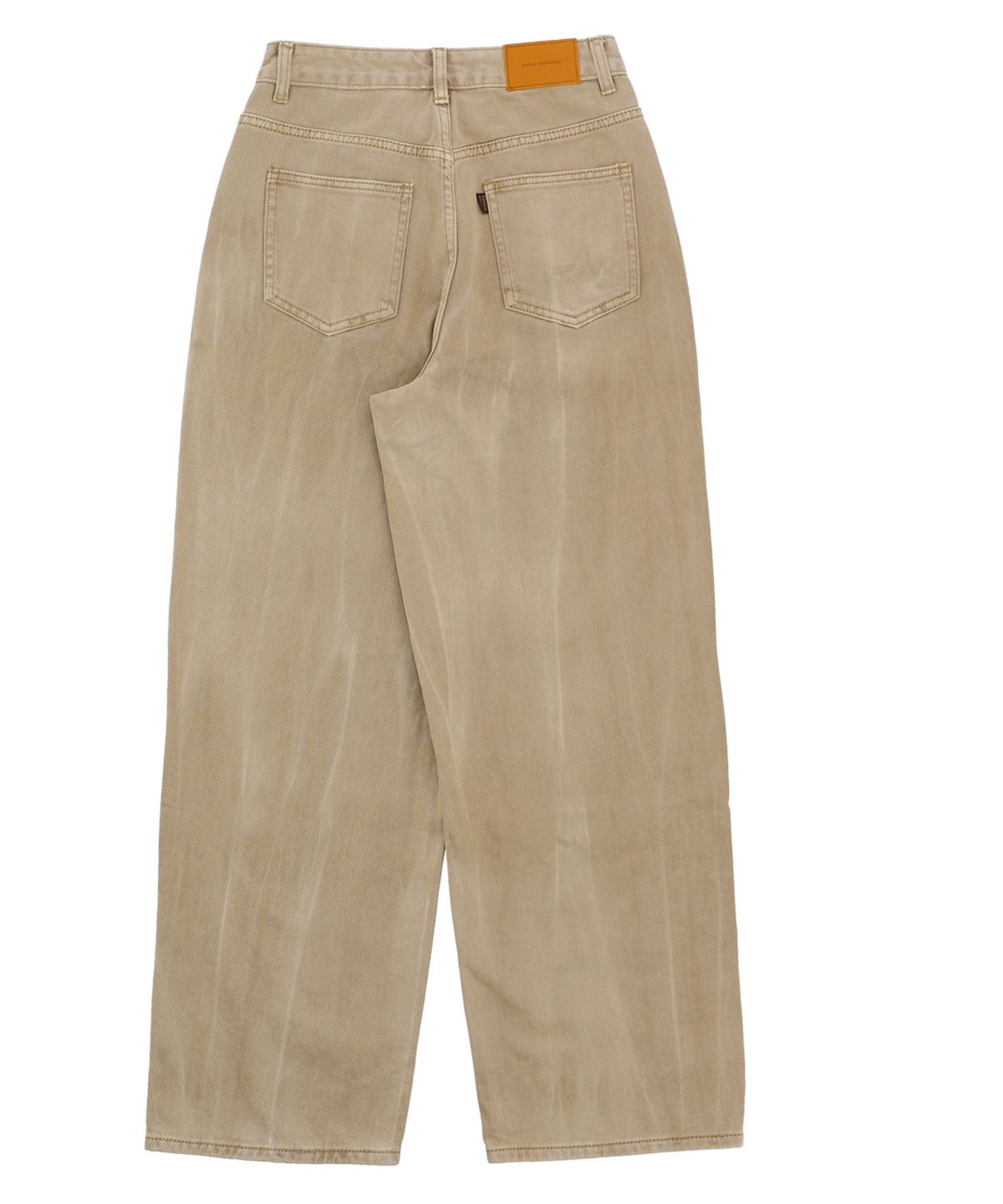 필드워커(FIELDWORKER) DYEING WIDE DENIM [BEIGE]