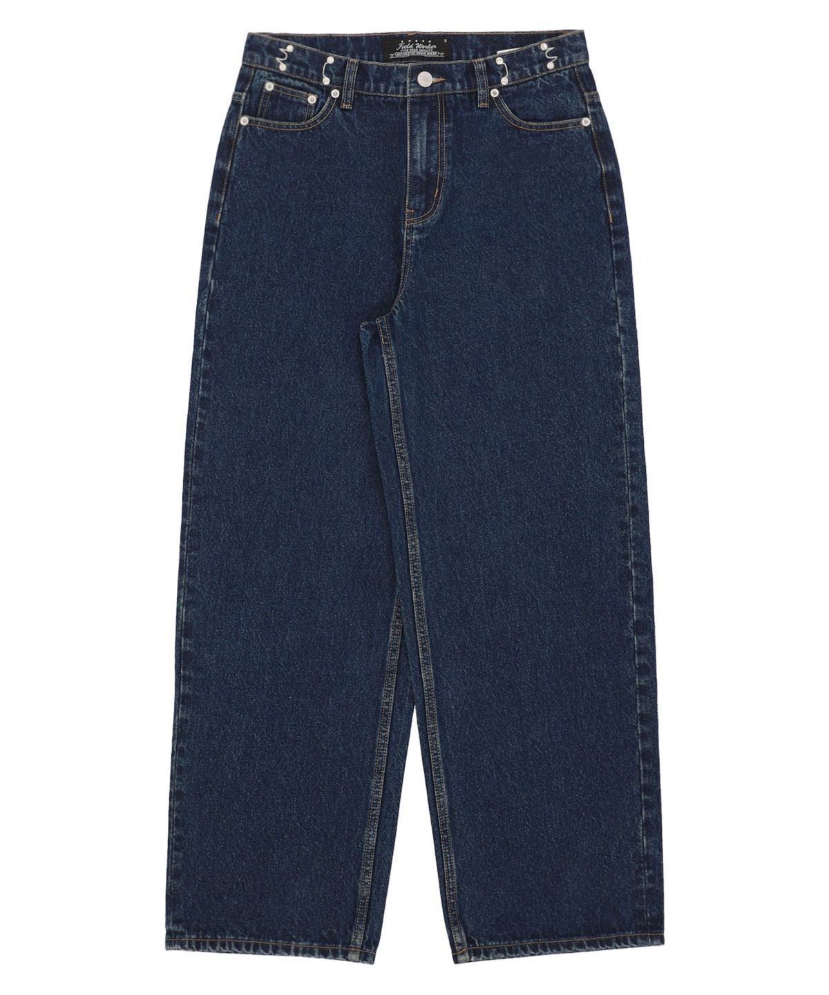 필드워커(FIELDWORKER) O.B DETAIL BIOSTONE WIDE DENIM [BLUE]