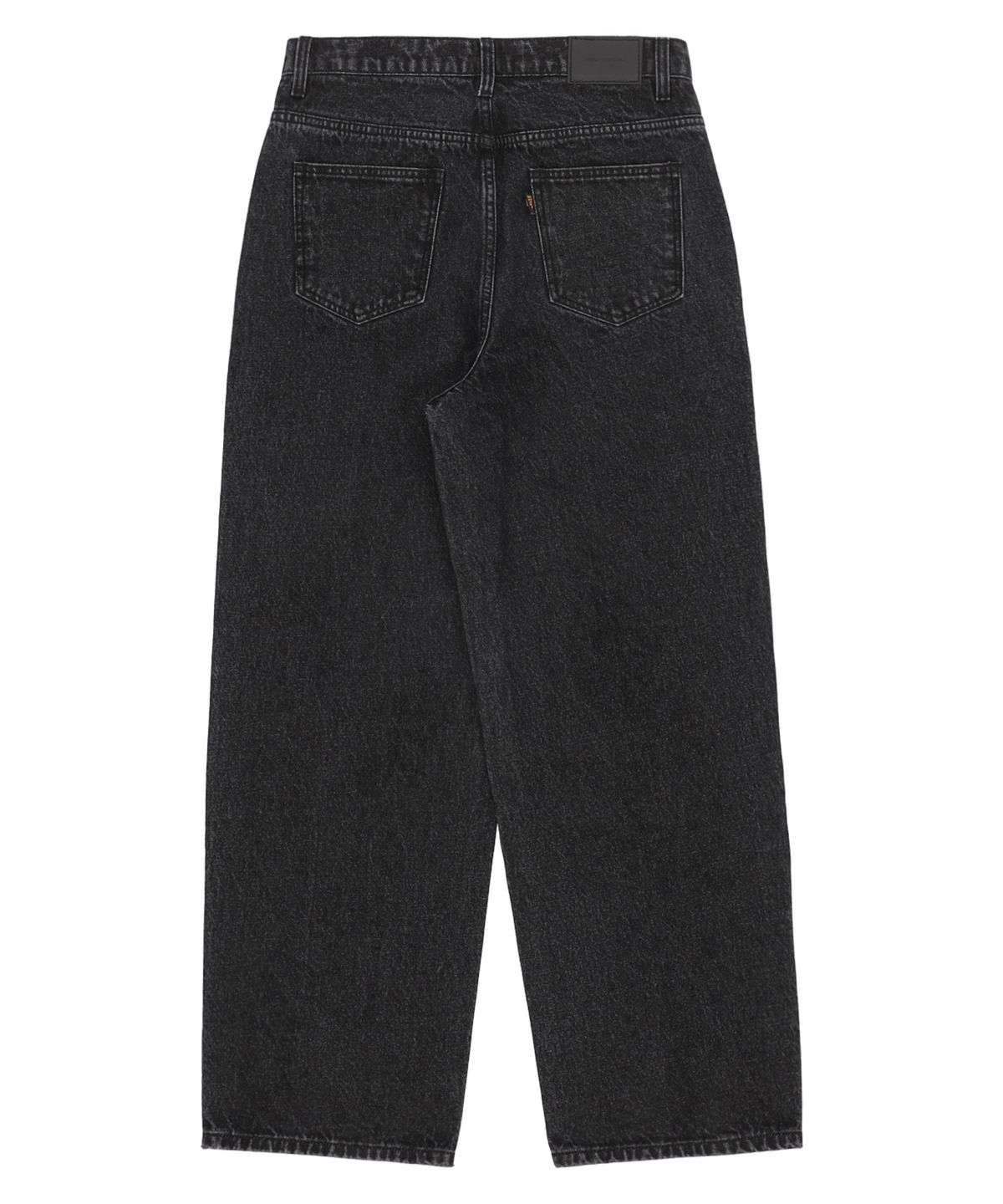 필드워커(FIELDWORKER) O.B DETAIL BIOSTONE WIDE DENIM [BLACK]