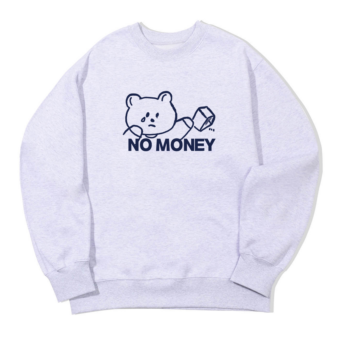 어썸어스(AWESOMEUS) (23FW)NO MONEY BEAR SWEAT SHIRTS_3 COLOR
