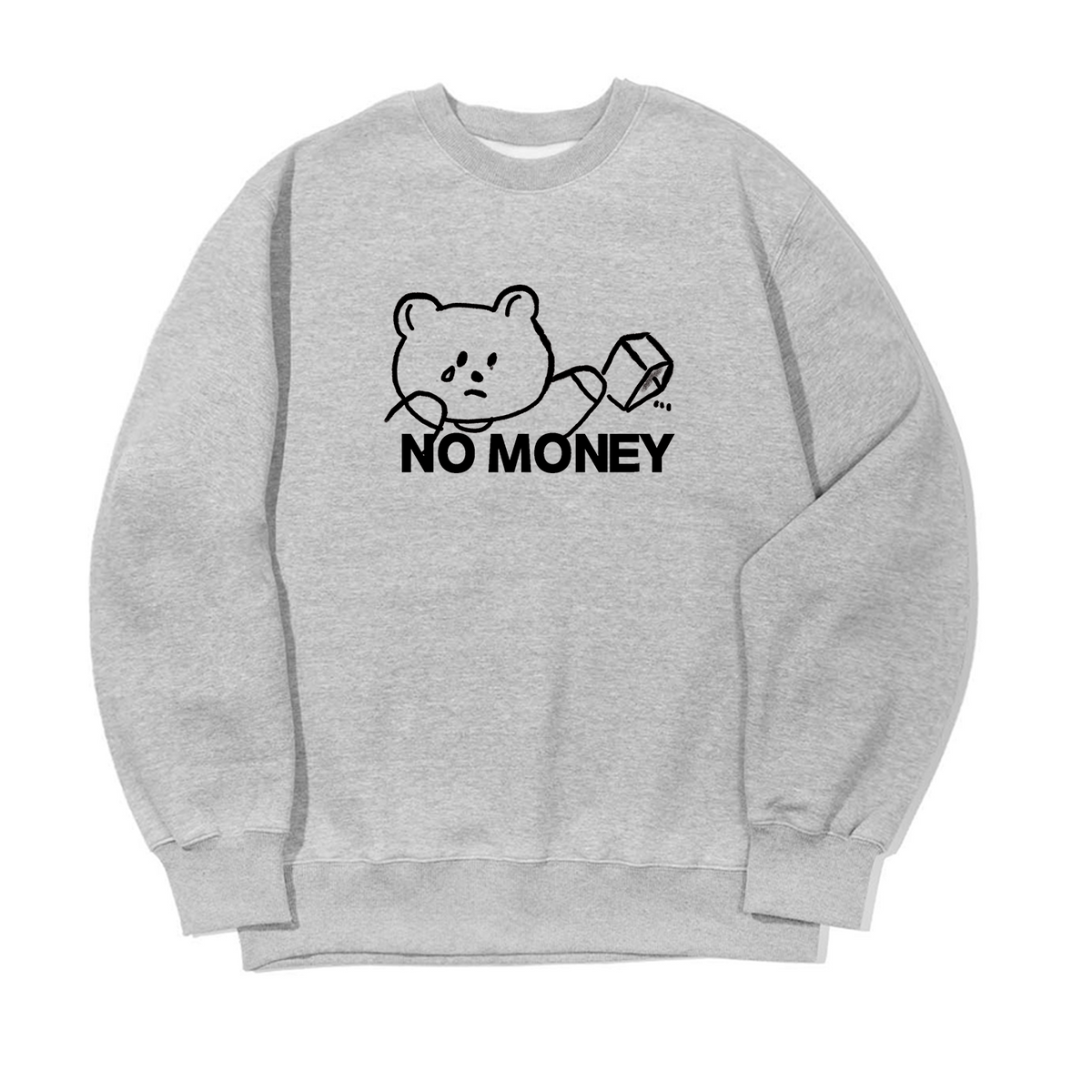 어썸어스(AWESOMEUS) (23FW)NO MONEY BEAR SWEAT SHIRTS_3 COLOR