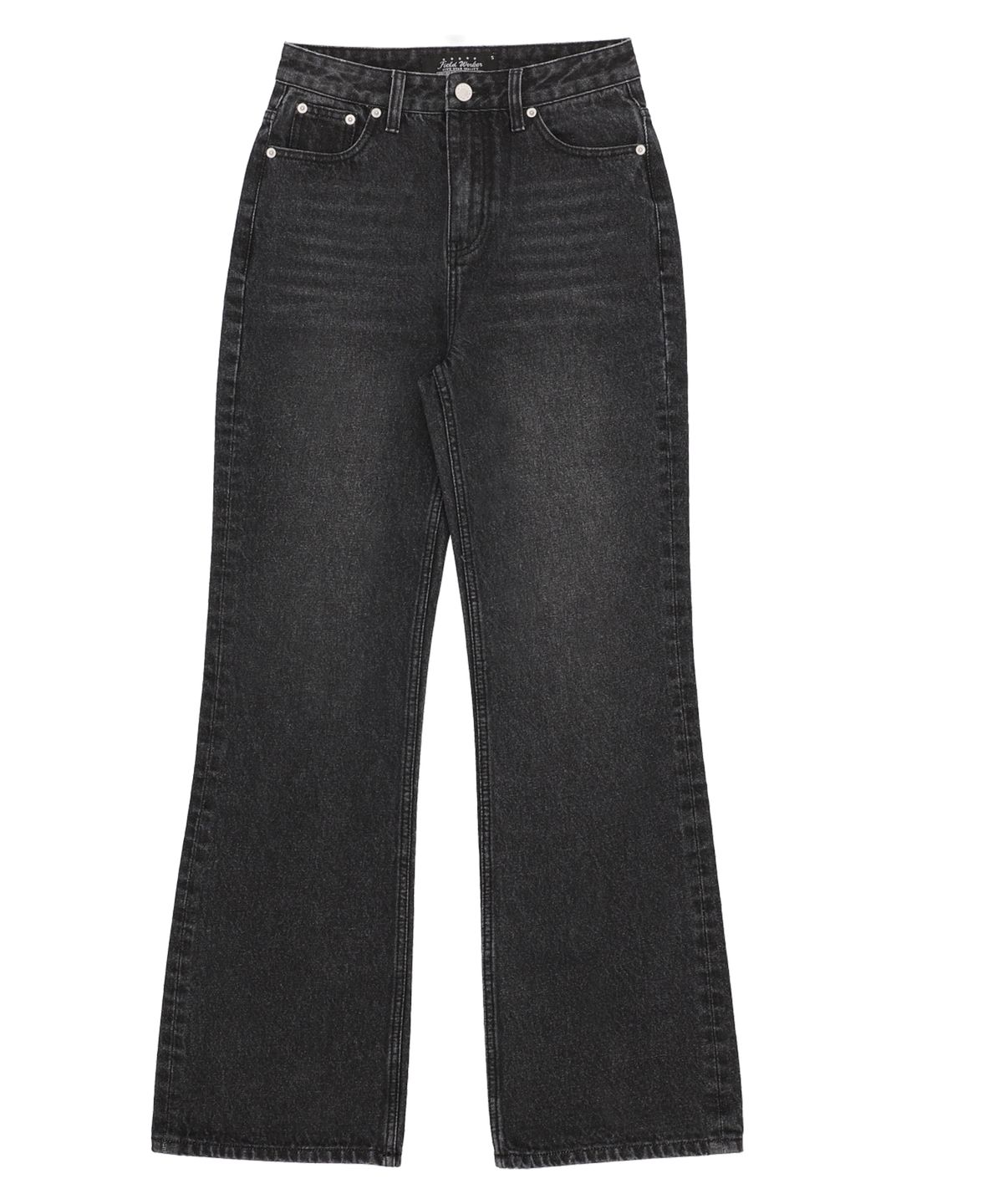 필드워커(FIELDWORKER) BIOSTONE SEMI BOOTCUT DENIM [BLACK]